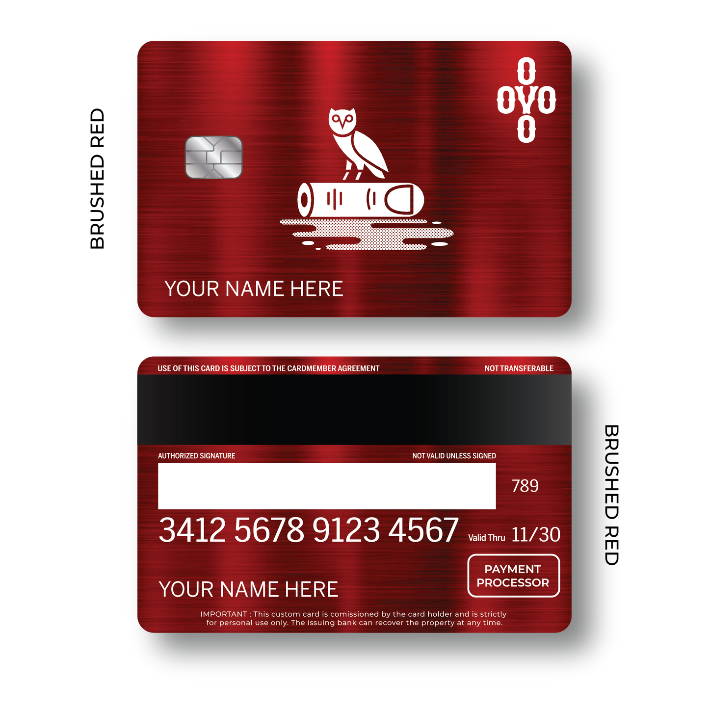 Metal Card O's Very Own V2