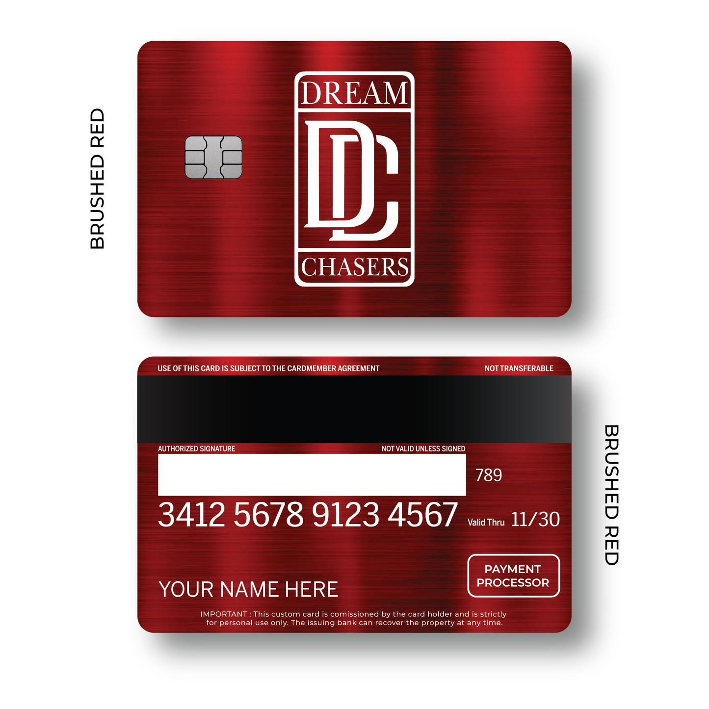 Metal Card Dream Chasers