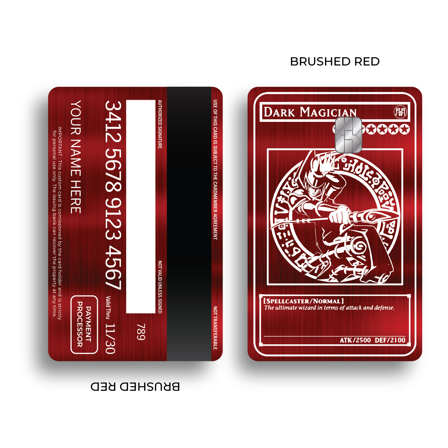 Metal Card Dark Magician