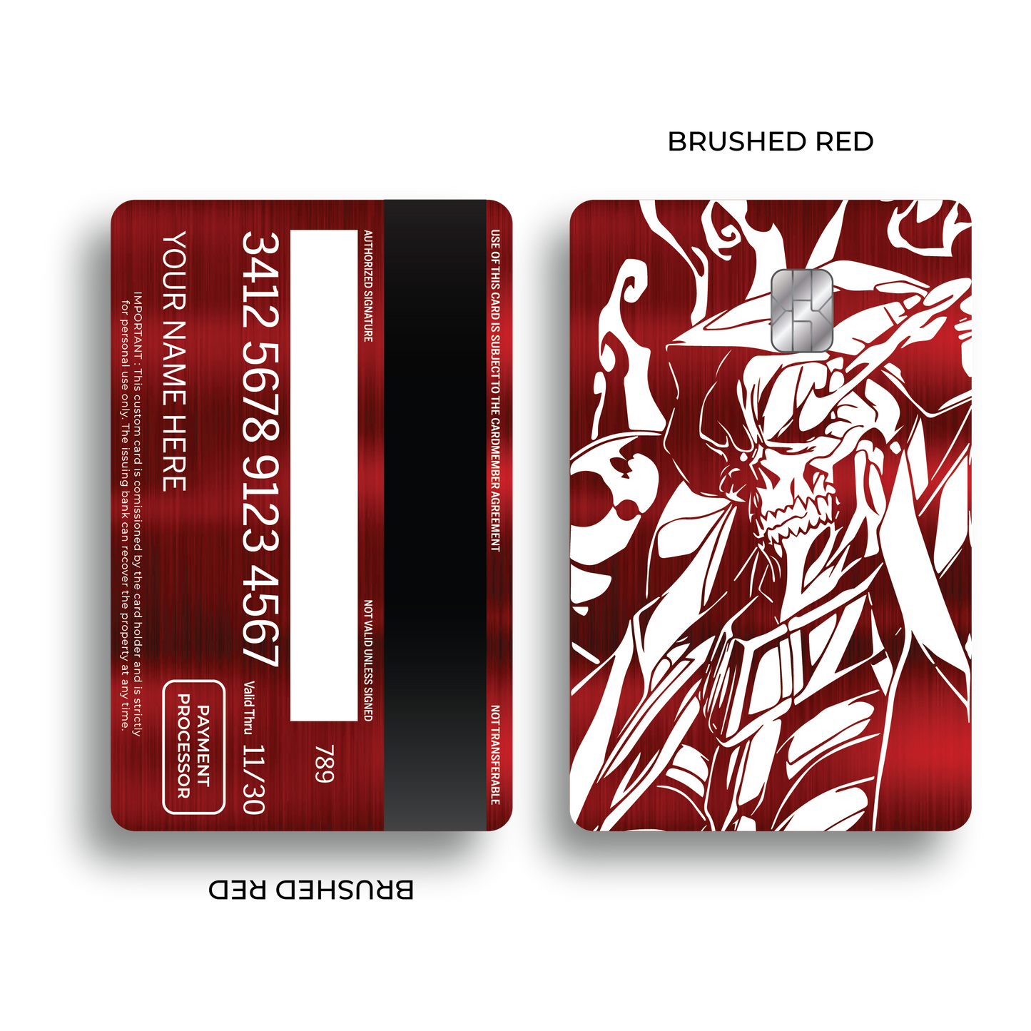 Metal Card Overlord Ainz