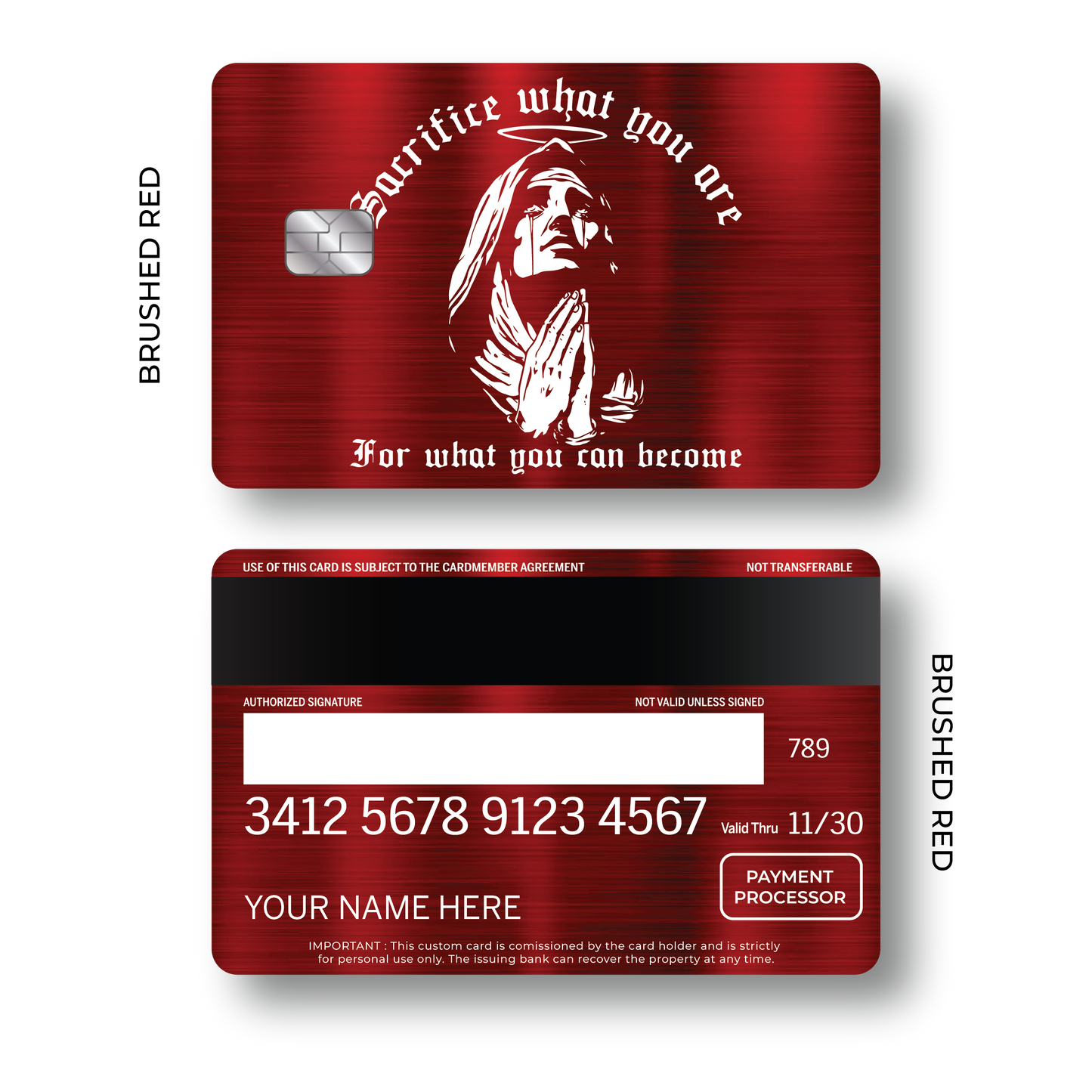 Metal Card Sacrifice