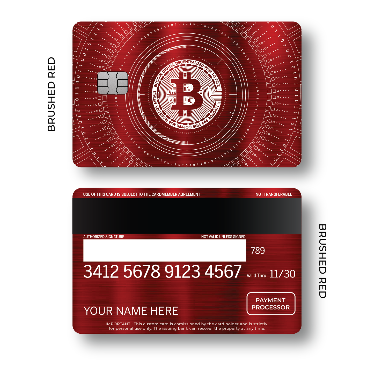 Metal Card Bitcoin V2