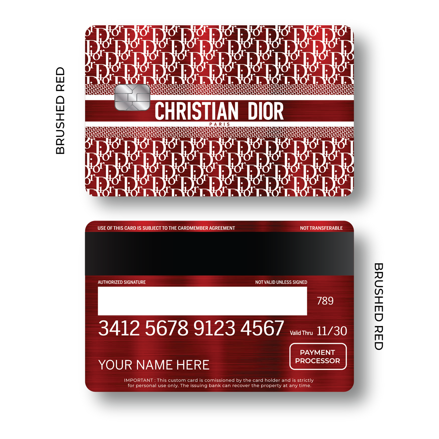 Metal Card Díor