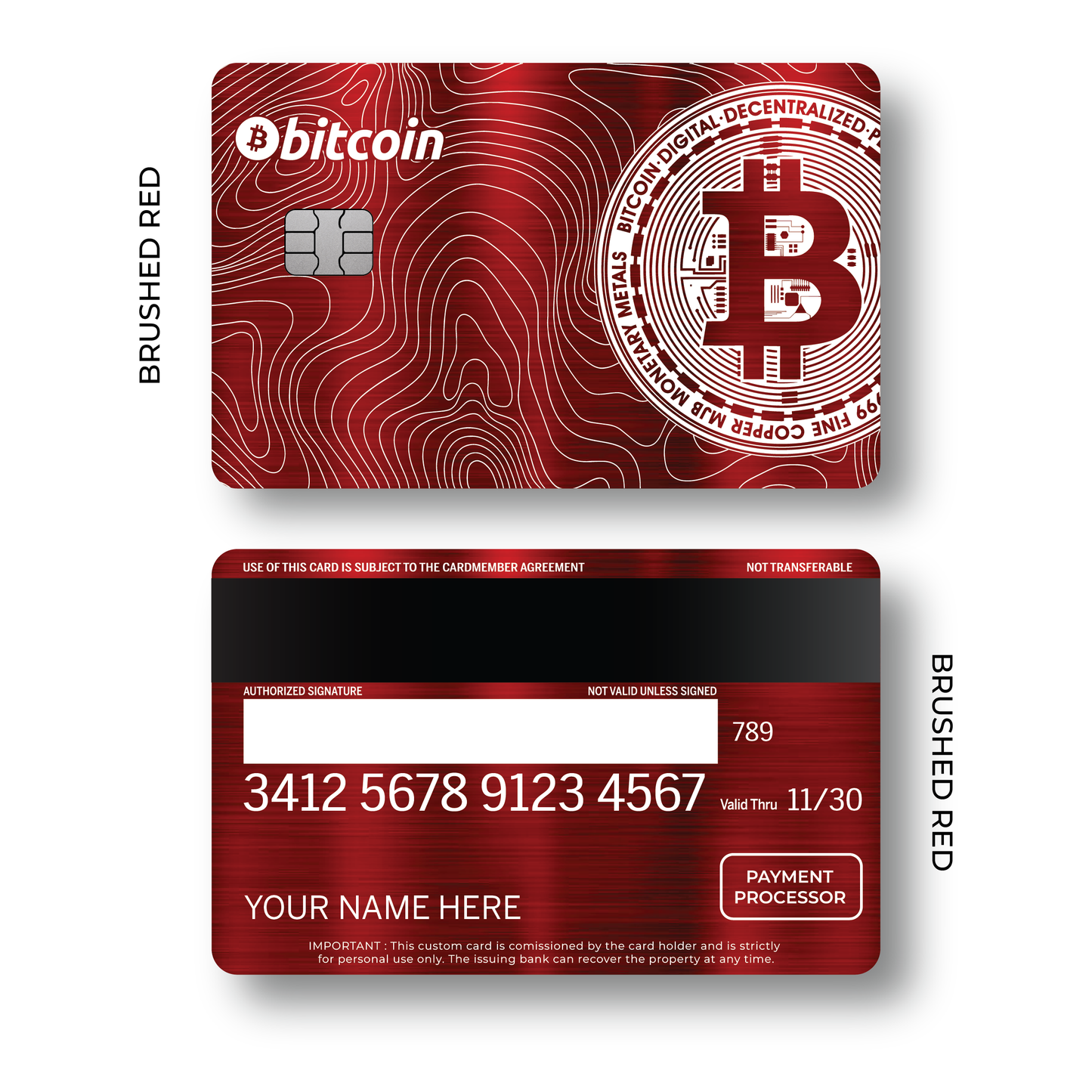 Metal Card Bitcoin V1