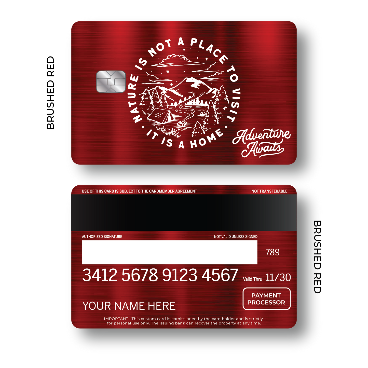 Metal Card Adventure Awaits