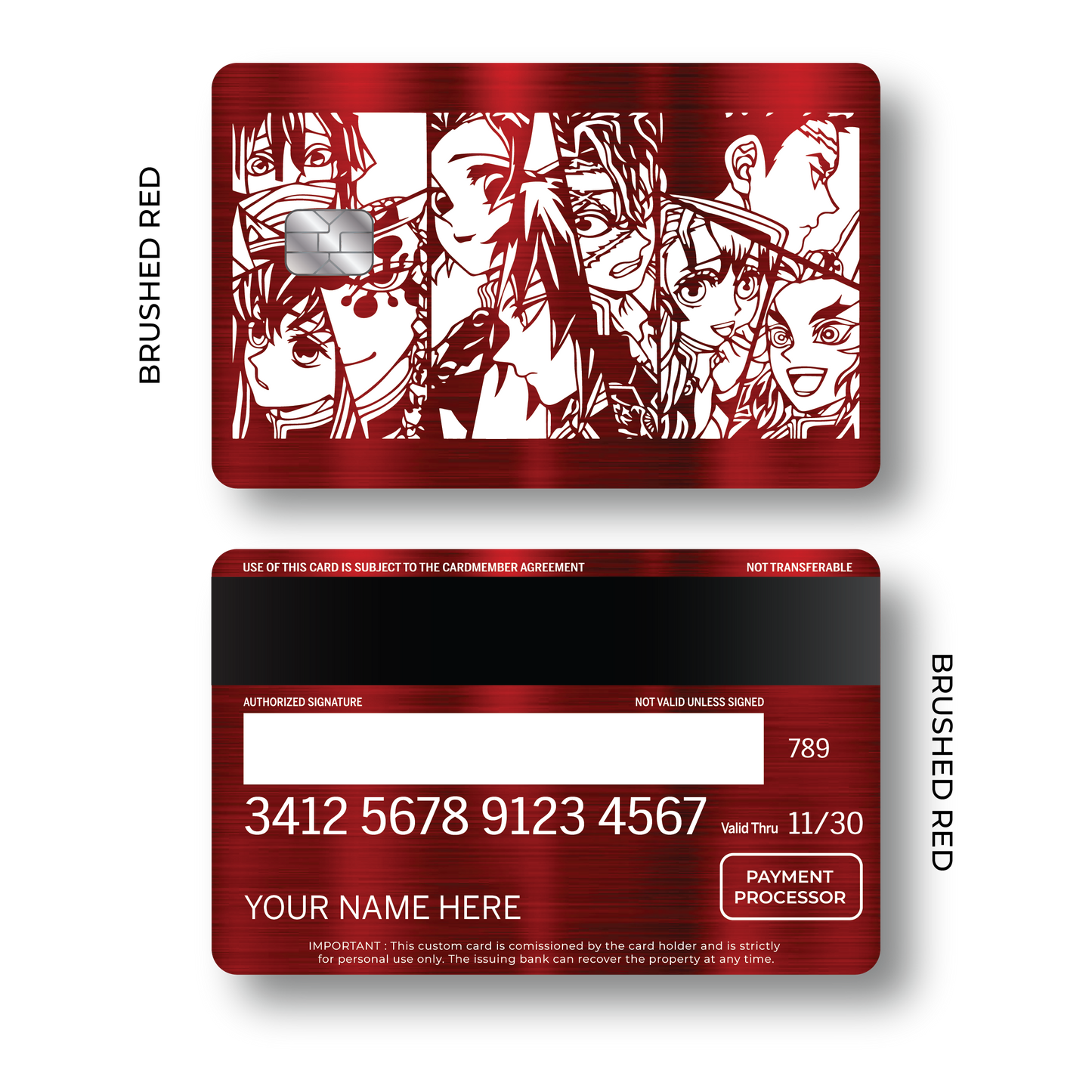 Metal Card Hashira