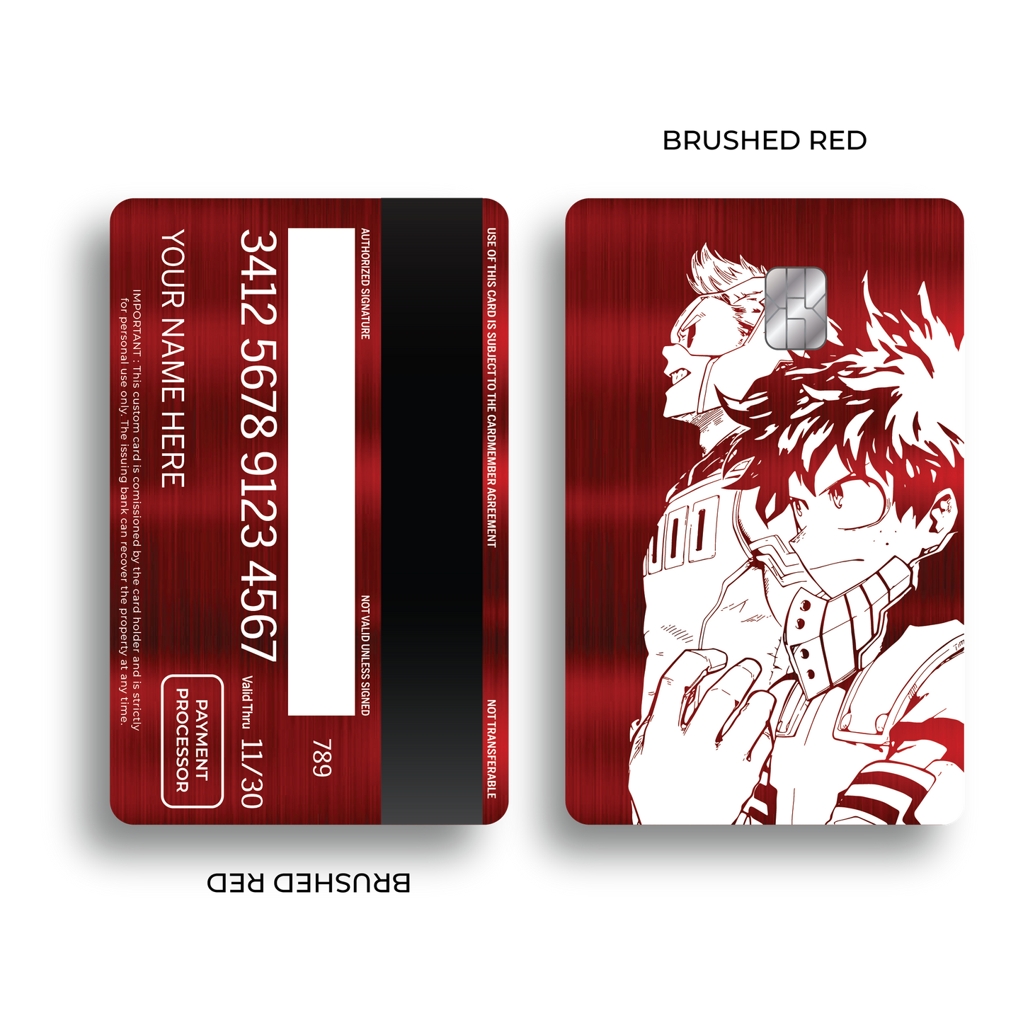 Metal Card Midoriya and Togata