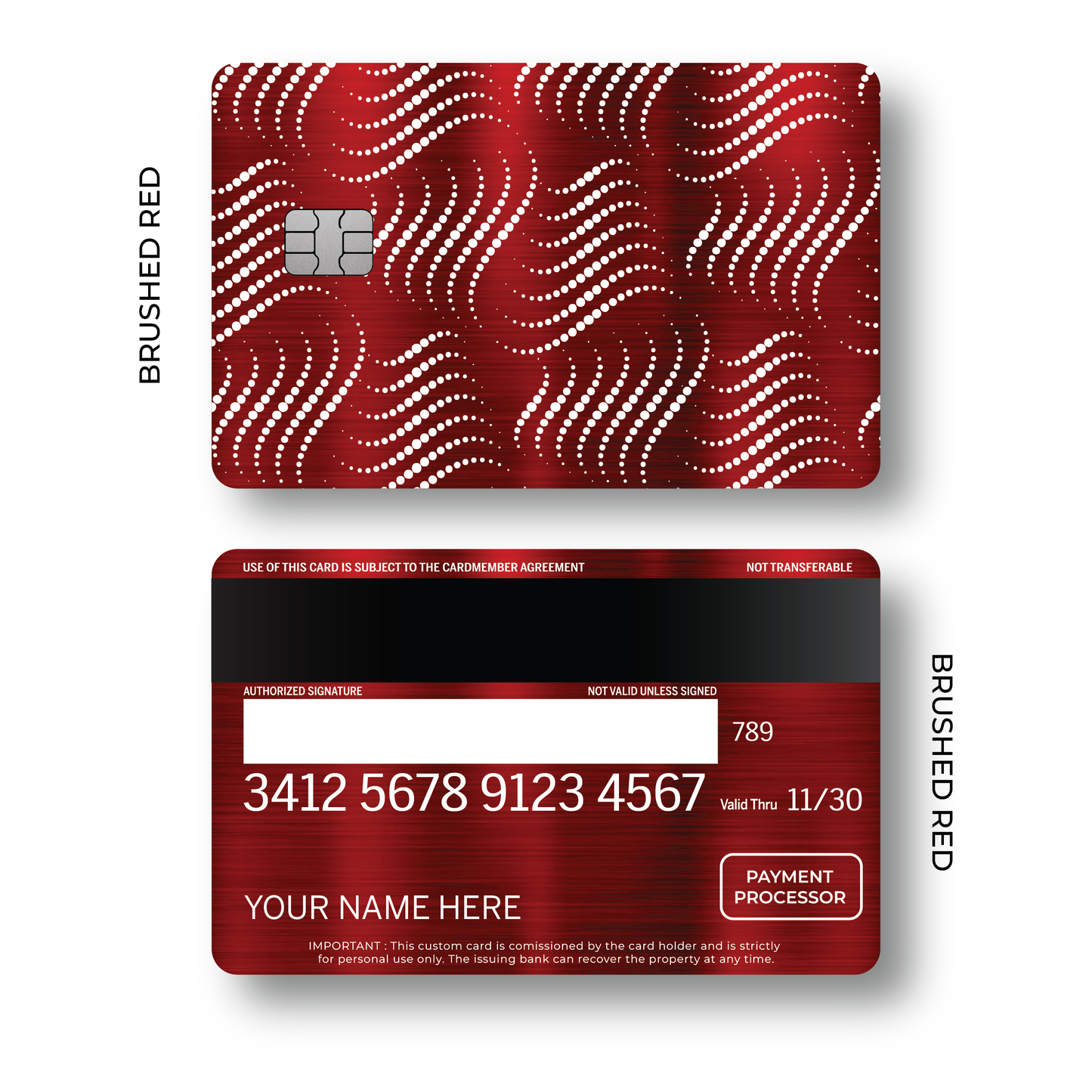 Metal Card Waveform