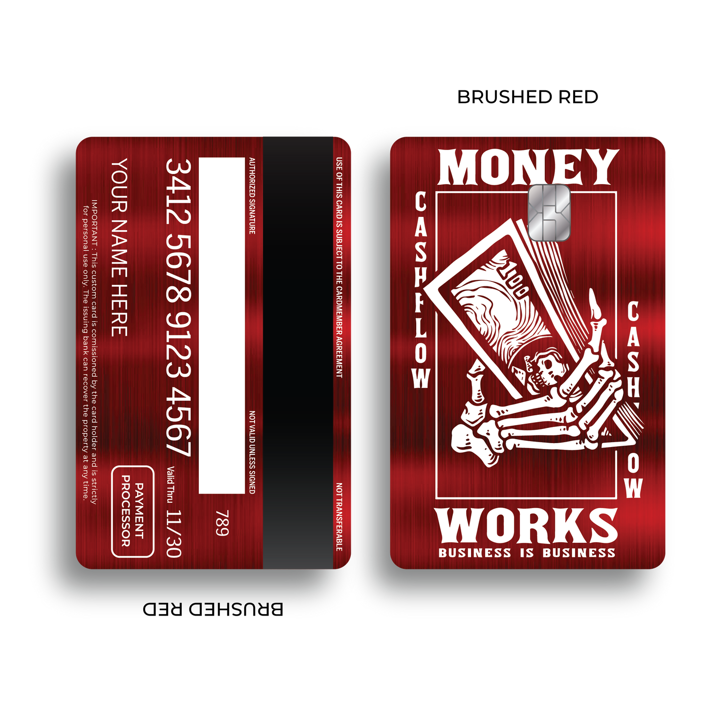 Metal Card Money Works