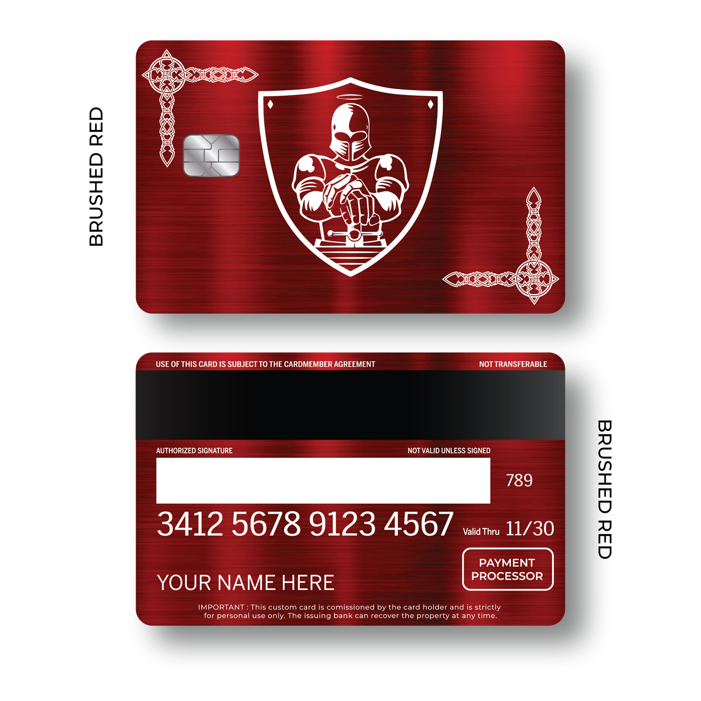 Metal Card Knight