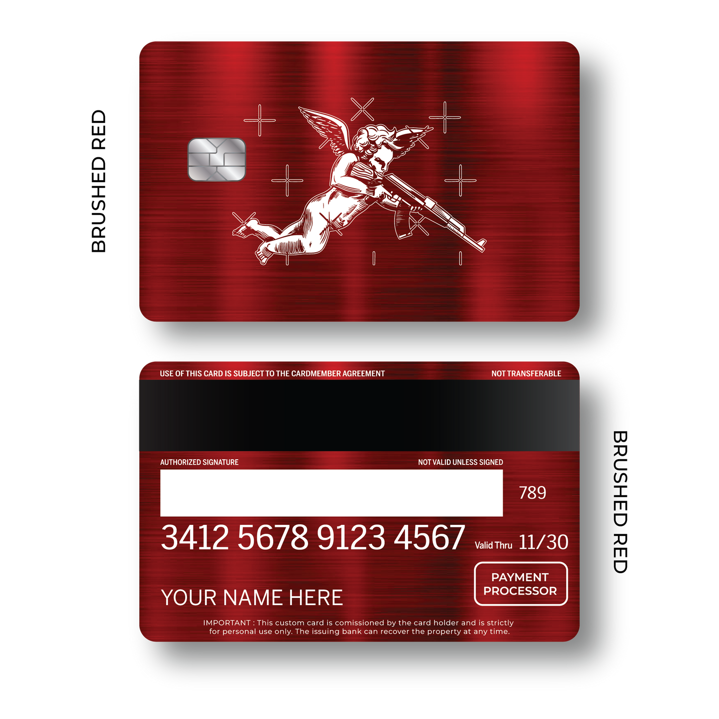Metal Card Valentine Overdrive