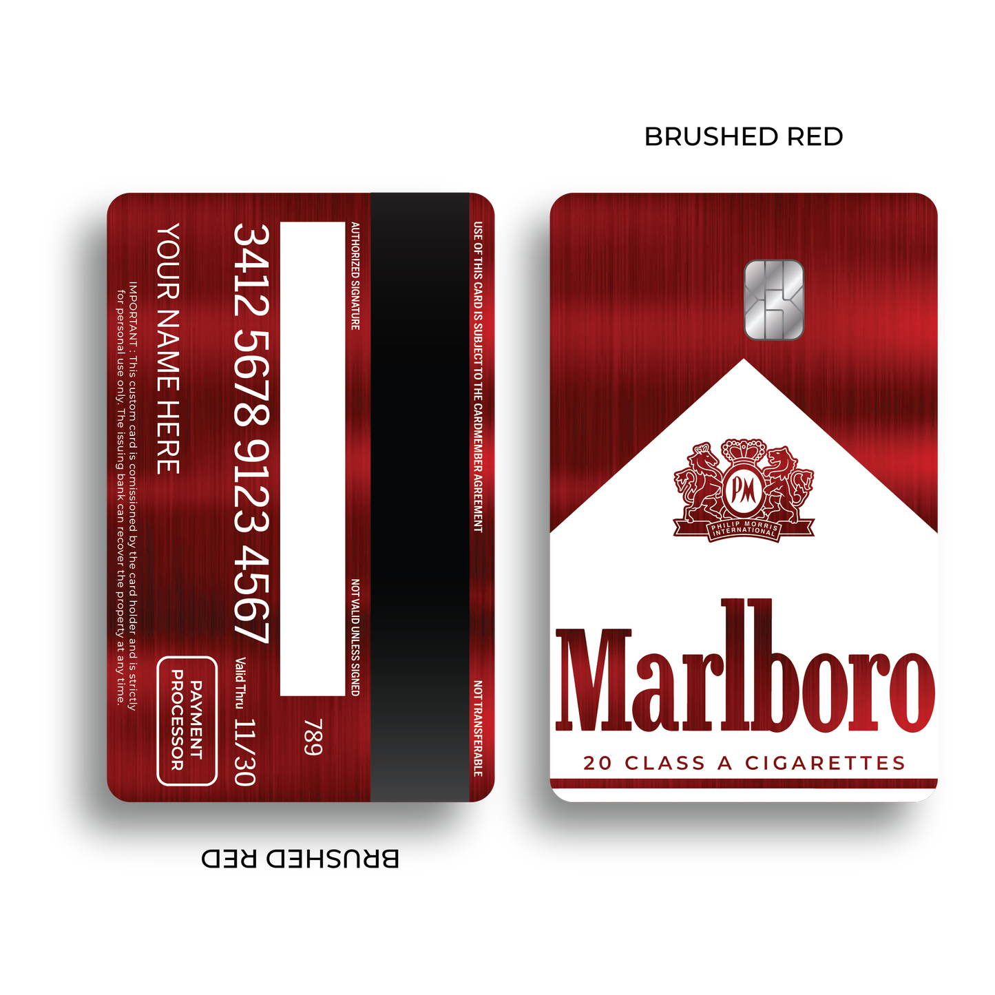 Metal Card Marlboro