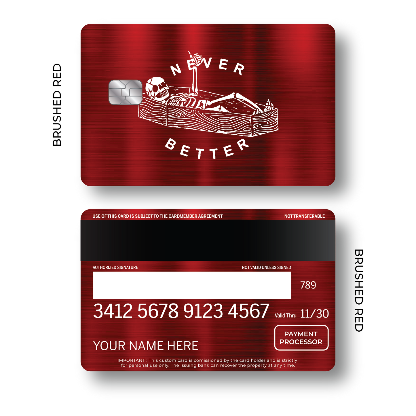 Metal Card Never Better