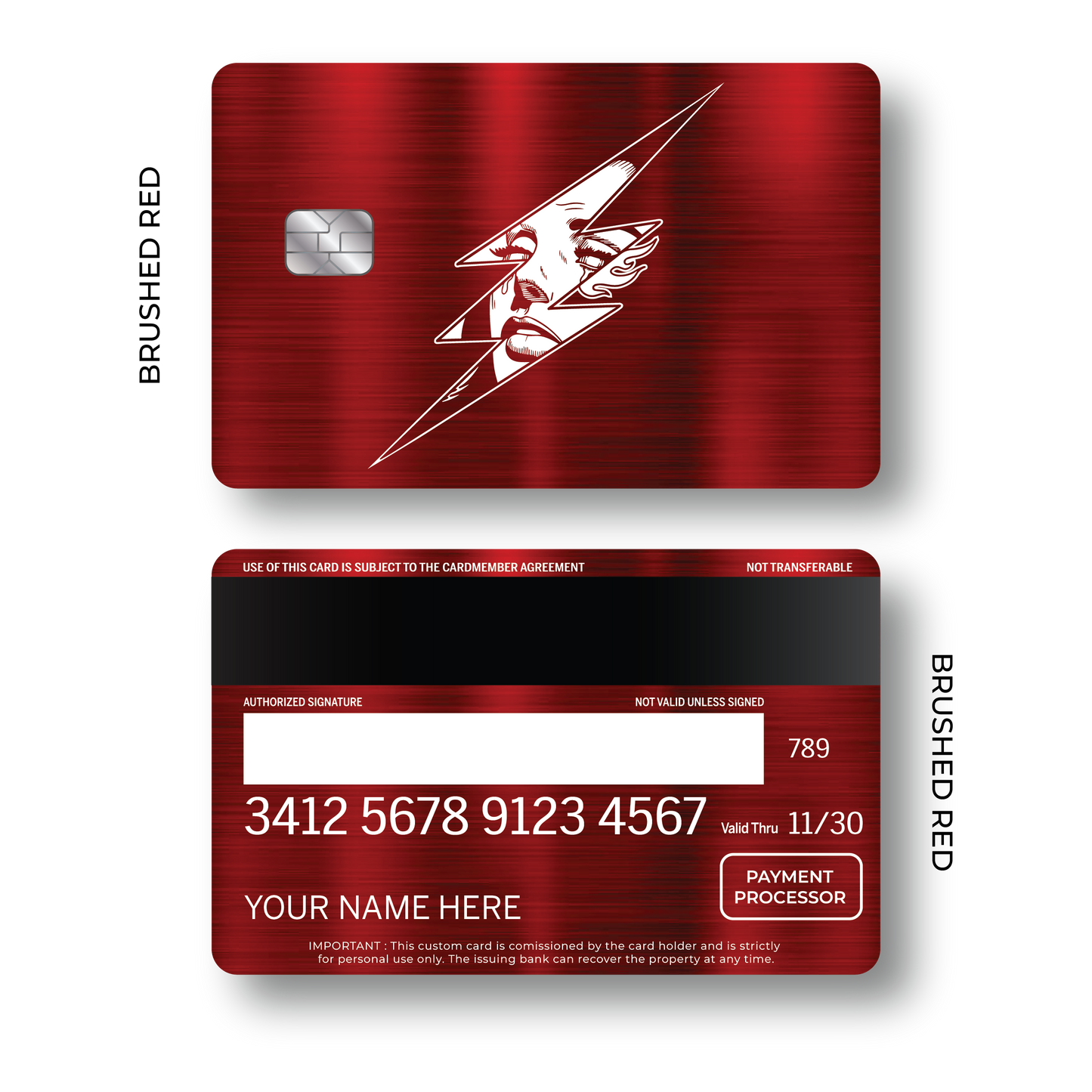 Metal Card Bolt