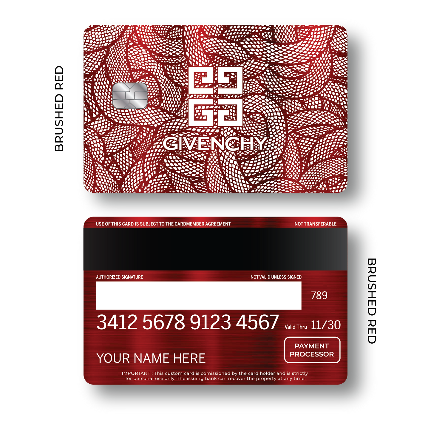 Metal Card Givenchy