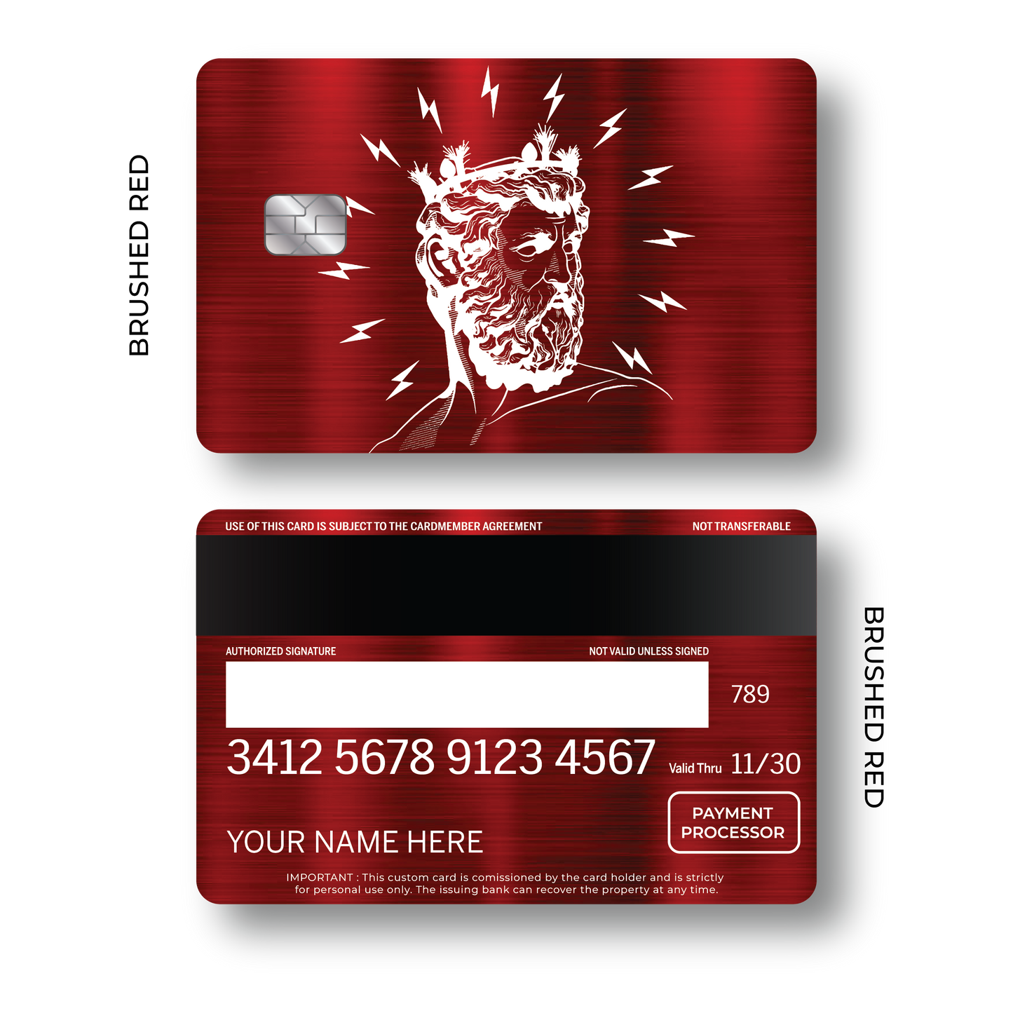 Metal Card Olympian