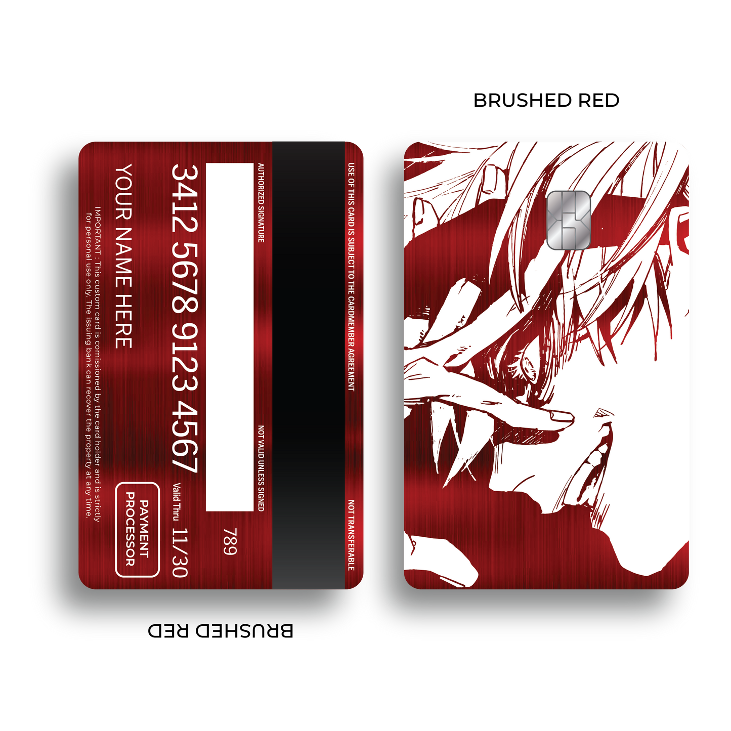 Metal Card Gojo Domain
