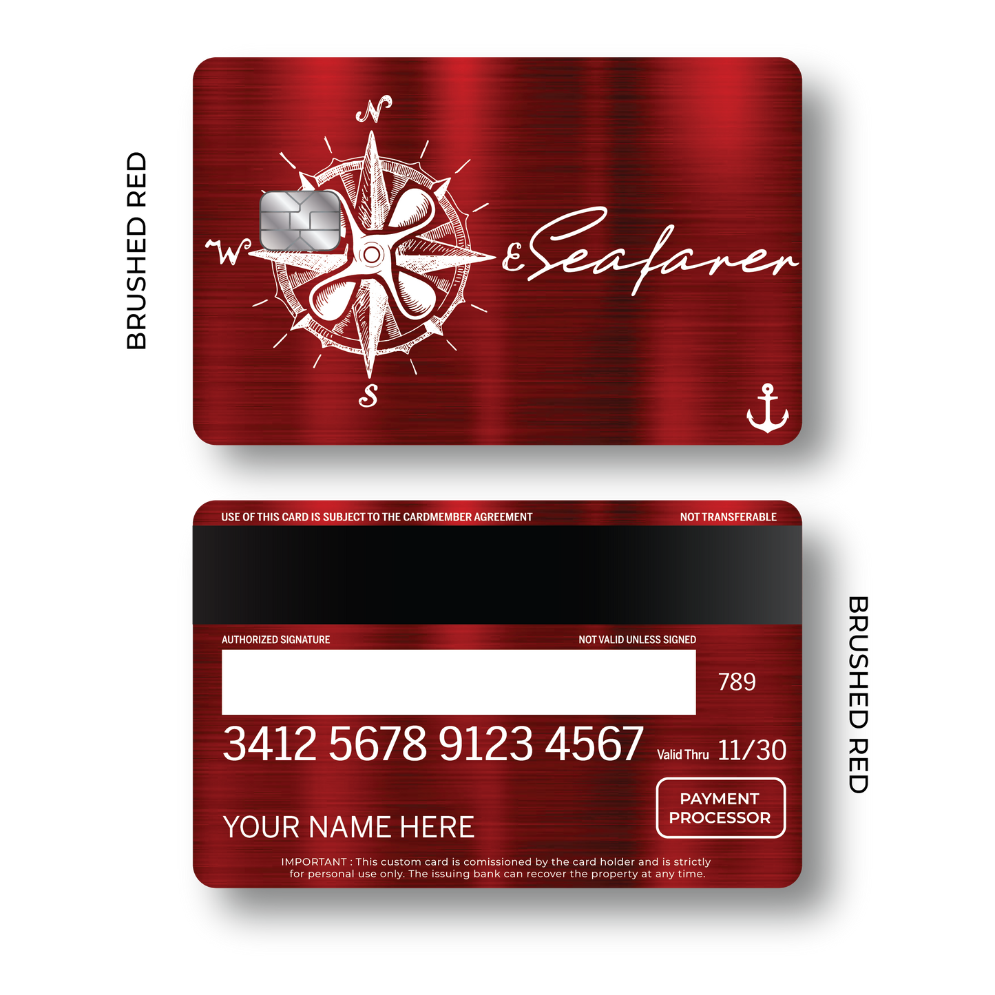 Metal Card Seafarer
