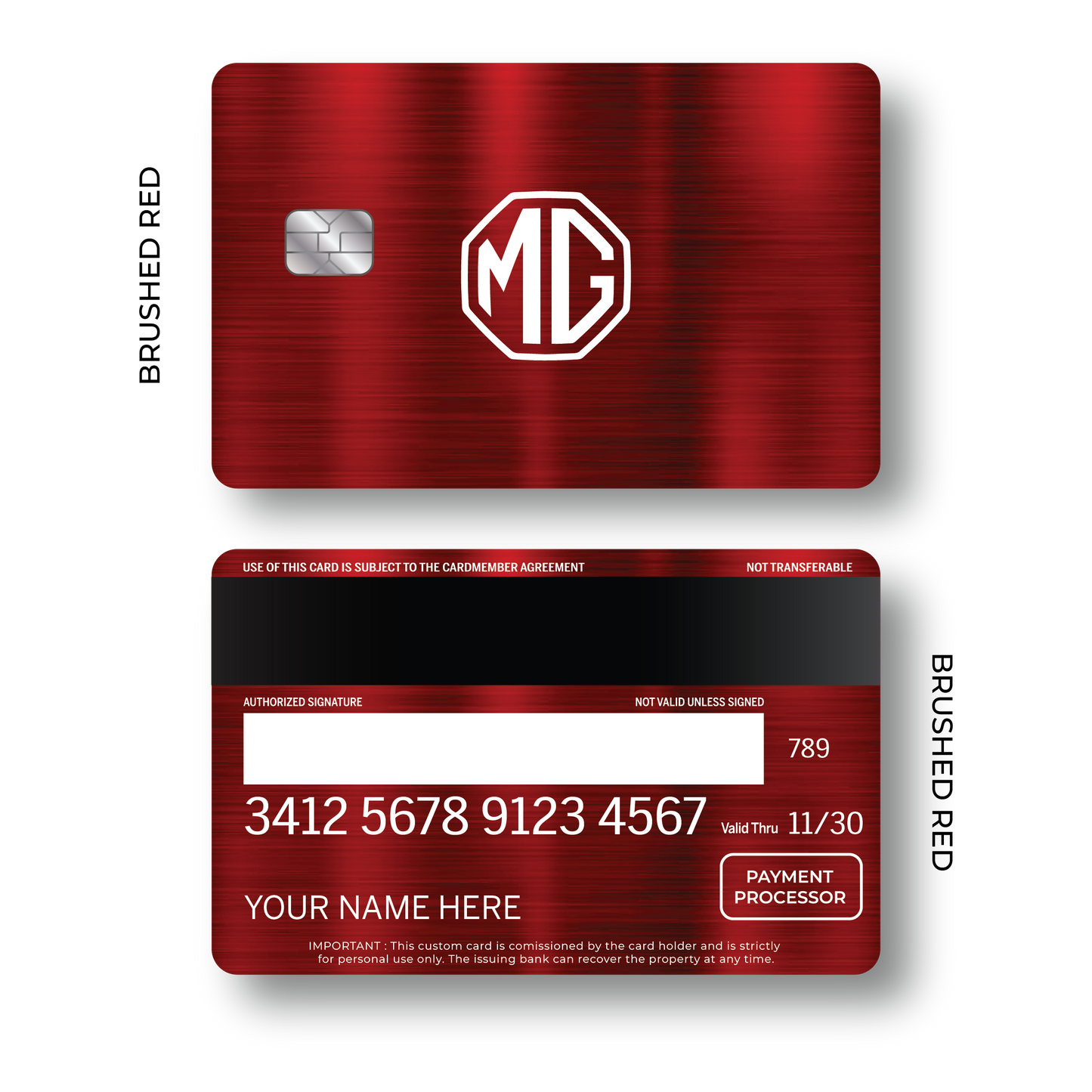 Metal Card MG