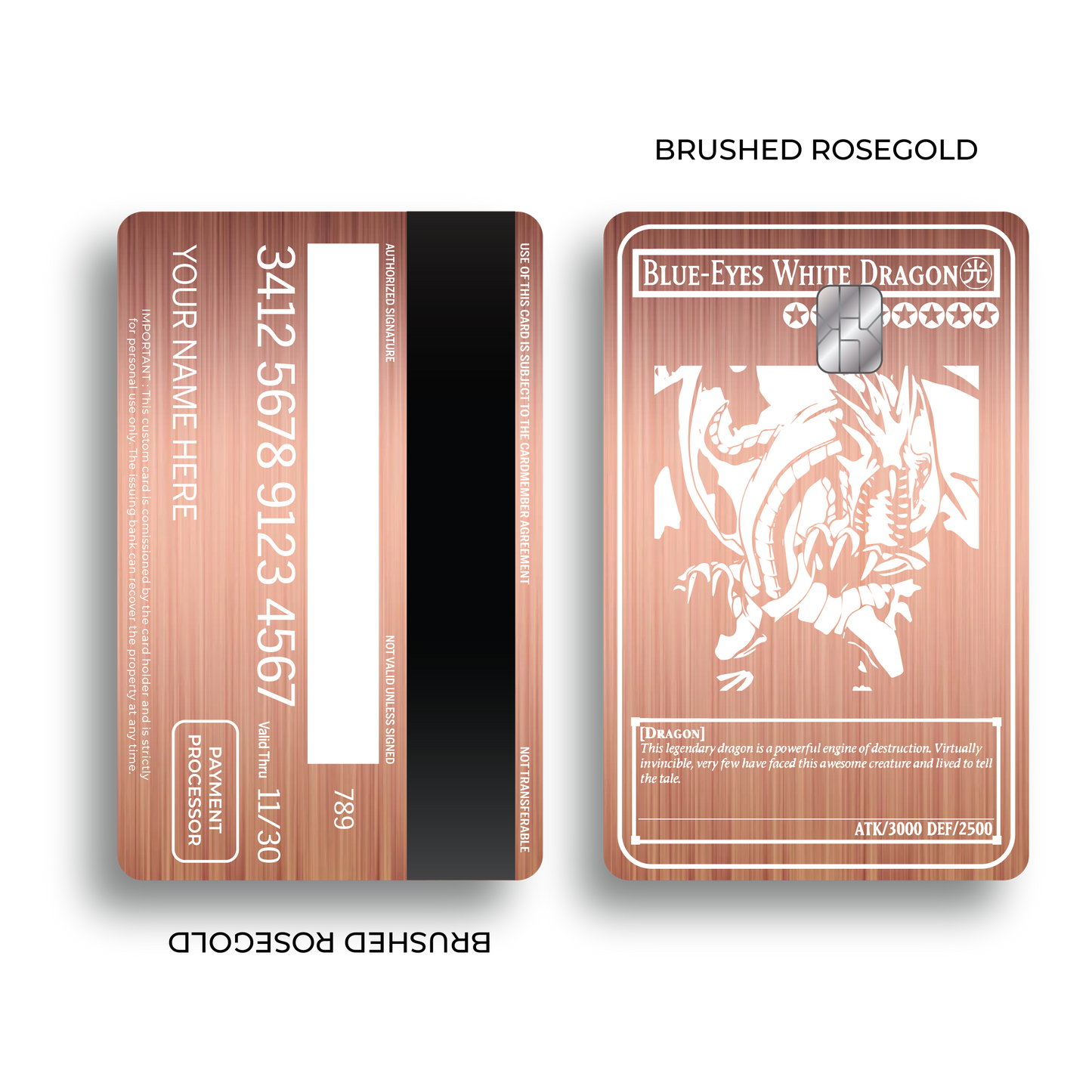 Metal Card Blue Eyes V1