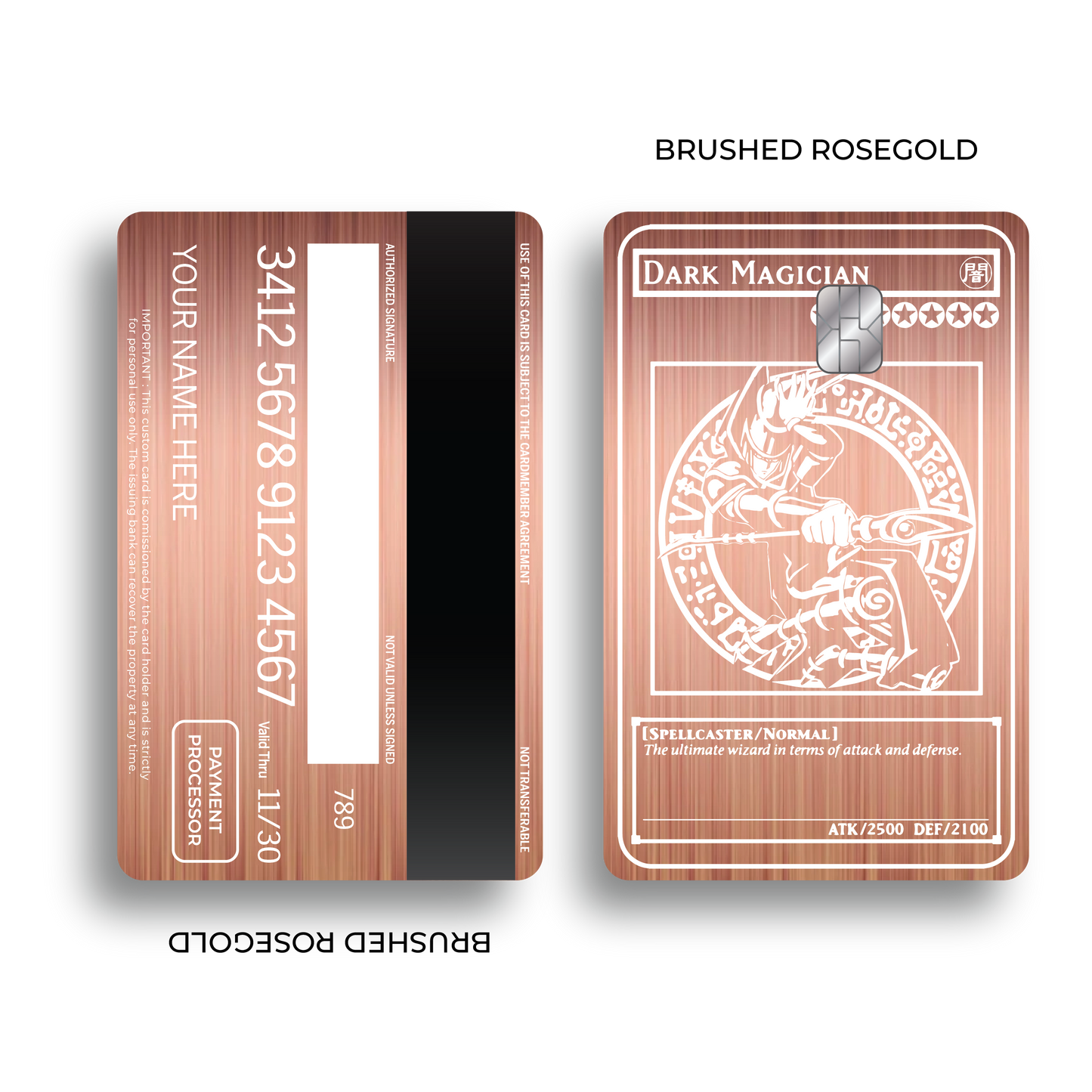 Metal Card Dark Magician