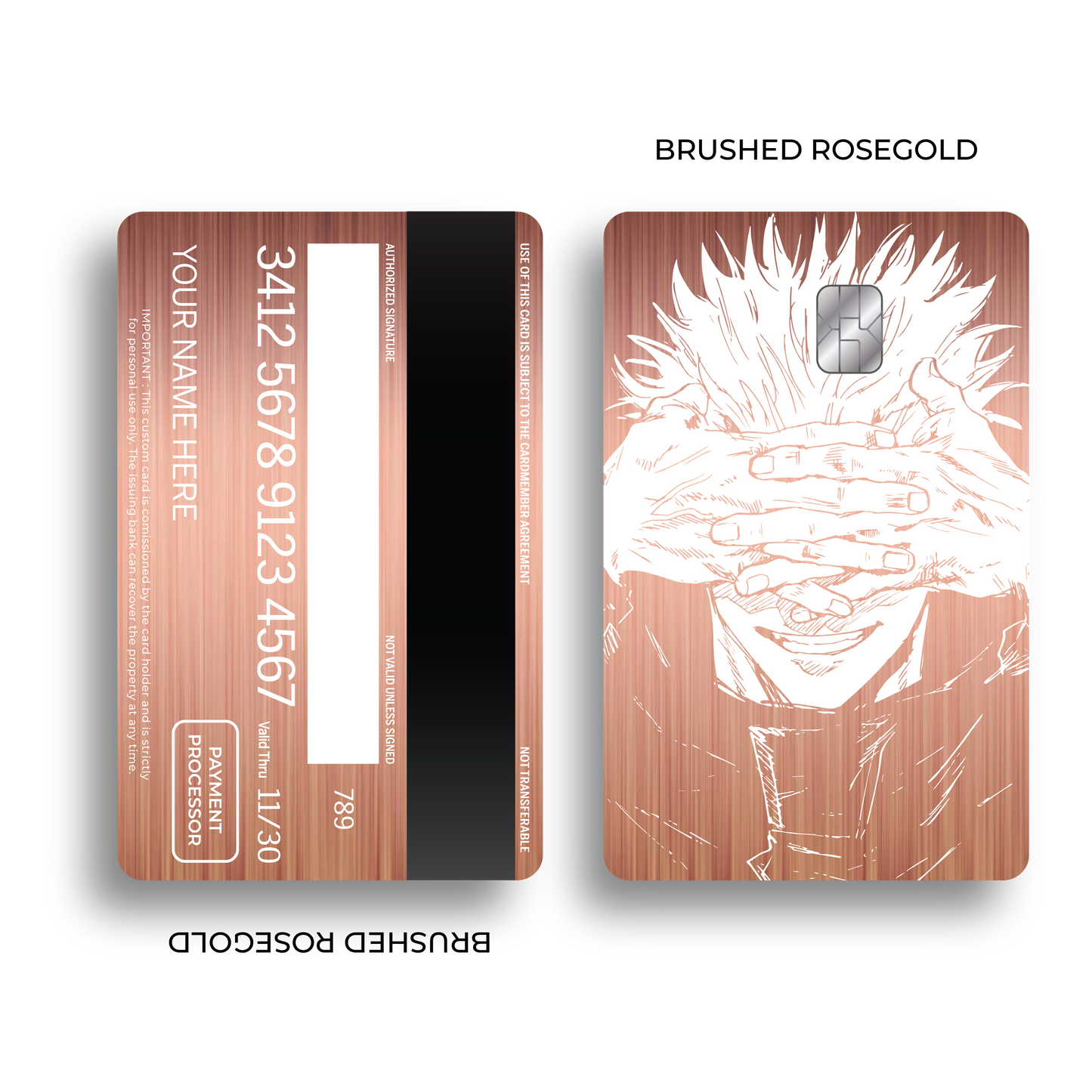 Metal Card Gojo Satoru