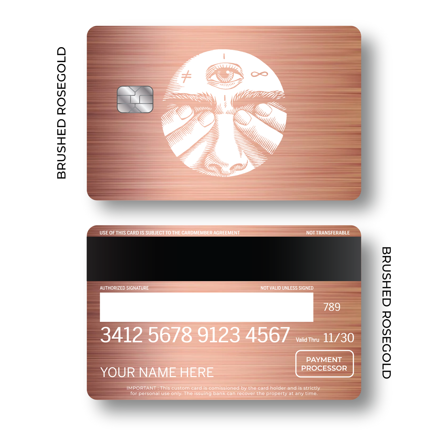 Metal Card Restless