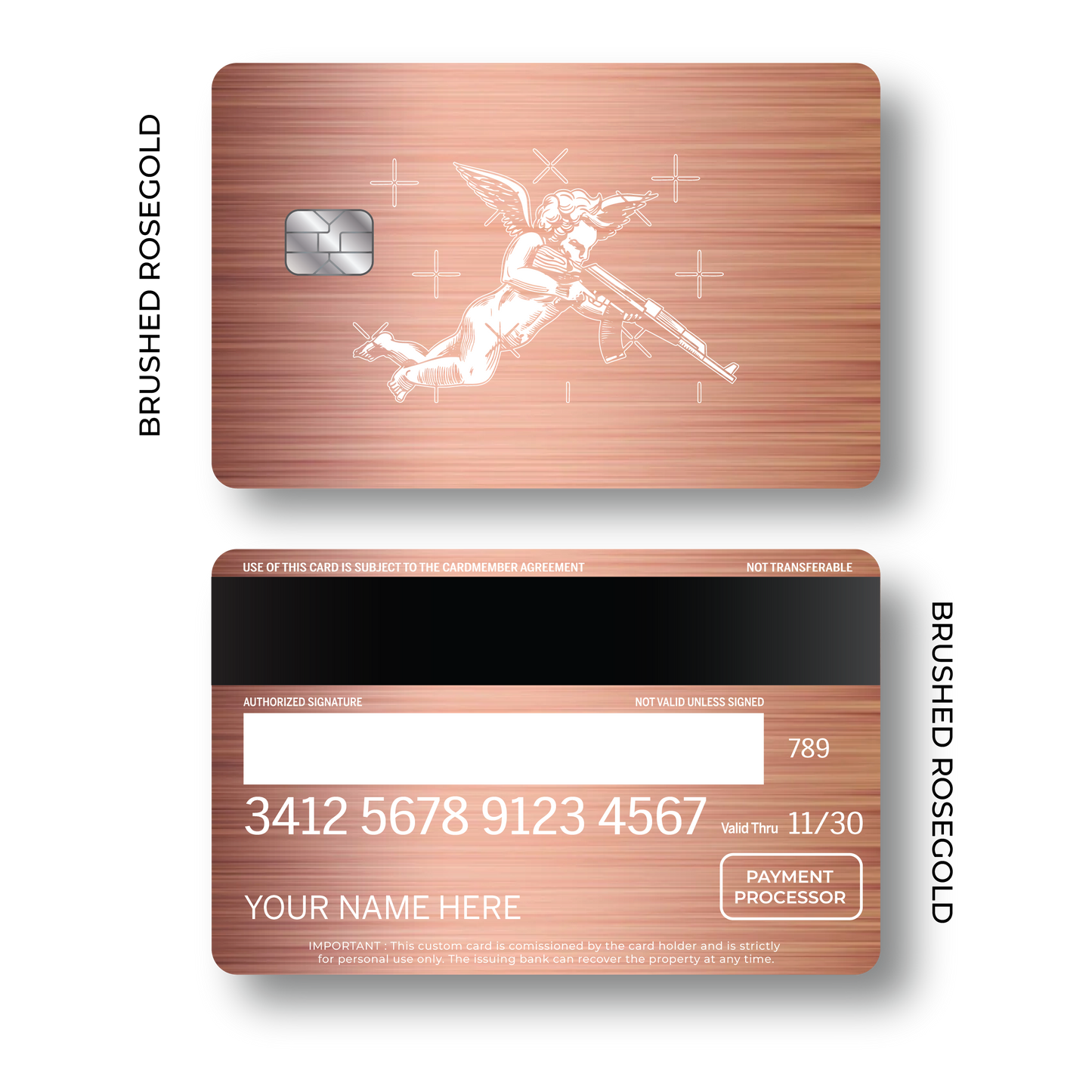 Metal Card Valentine Overdrive