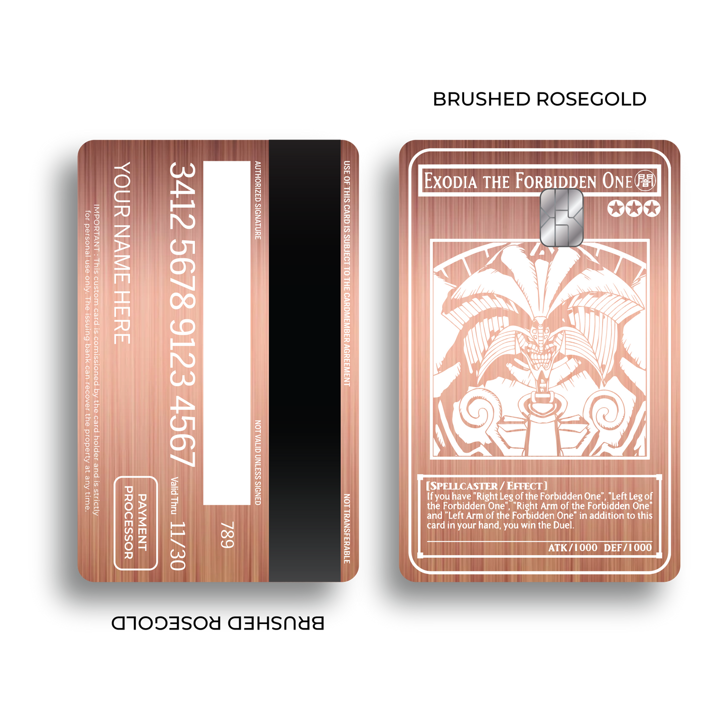 Metal Card Exodia