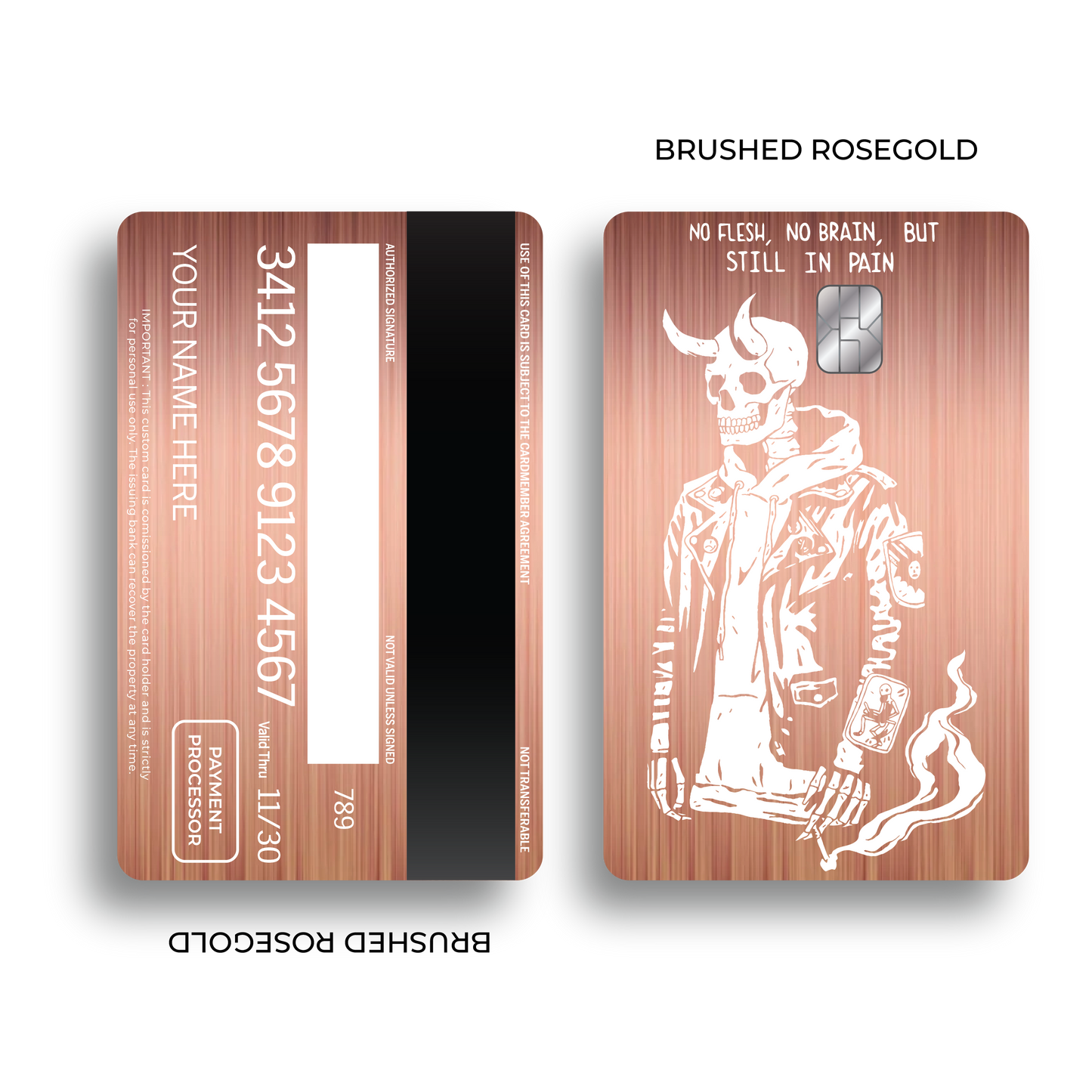 Metal Card Still in Pain