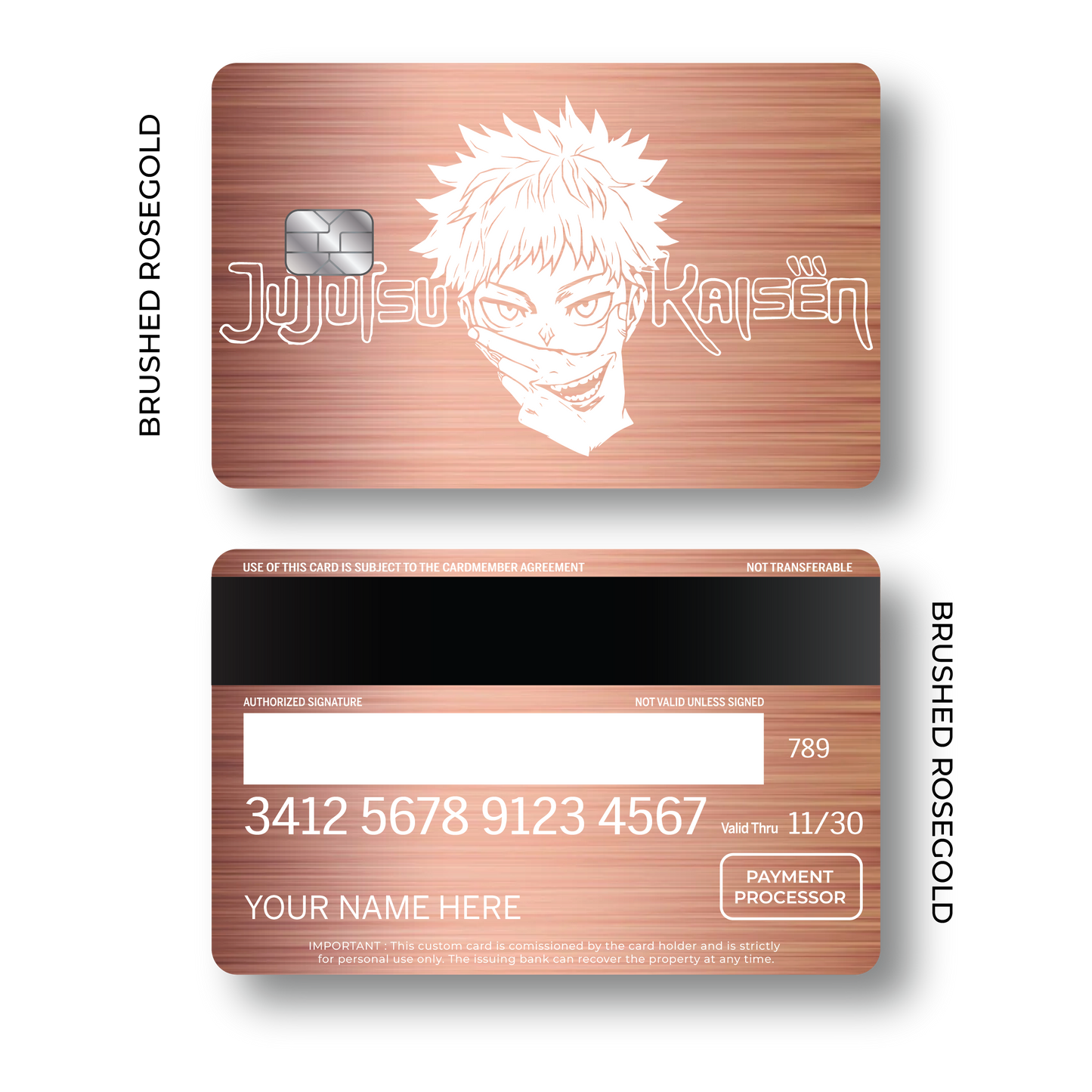 Metal Card Jujutsu Kaisen