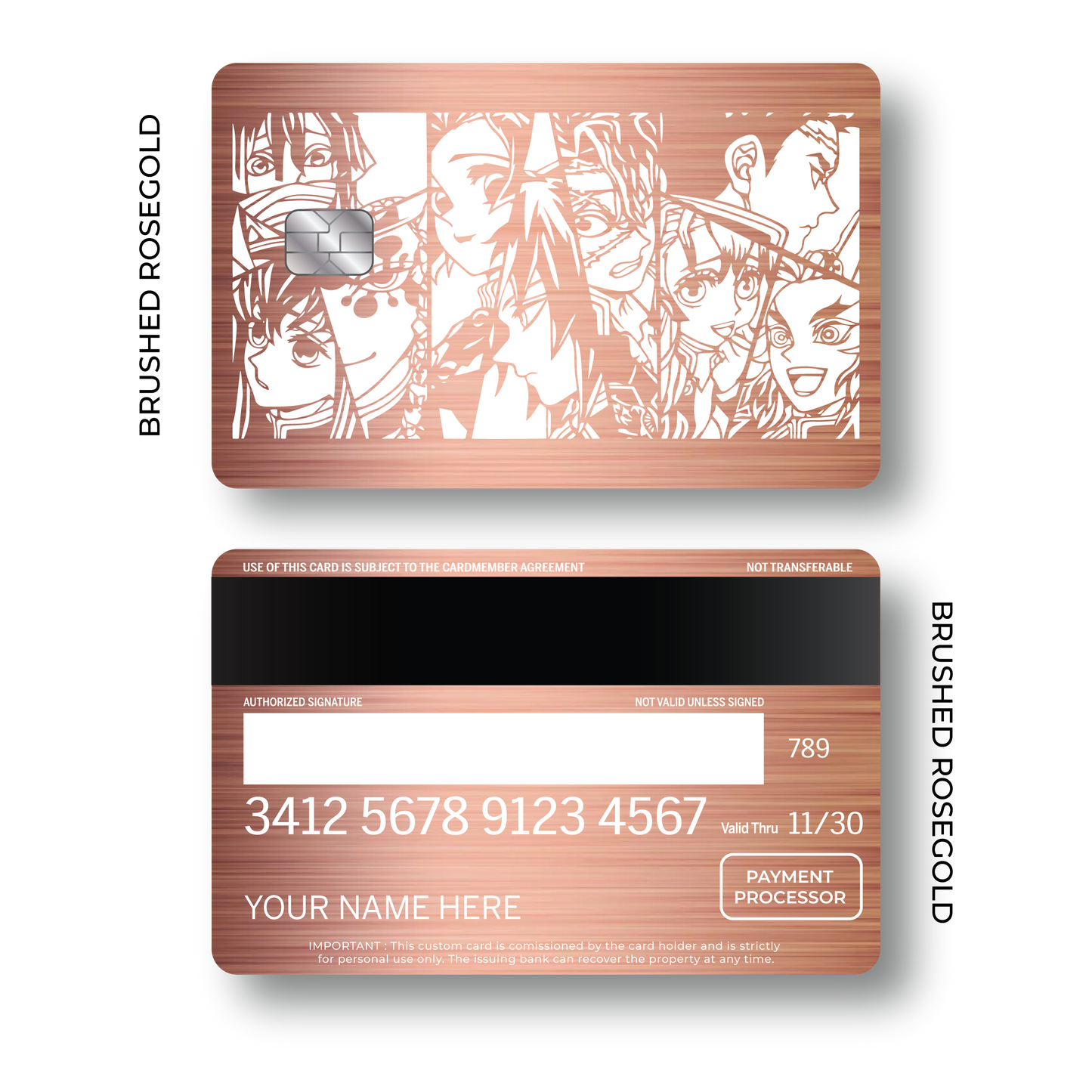 Metal Card Hashira