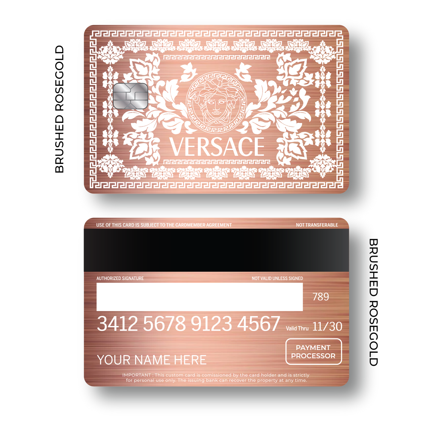 Metal Card Medusa