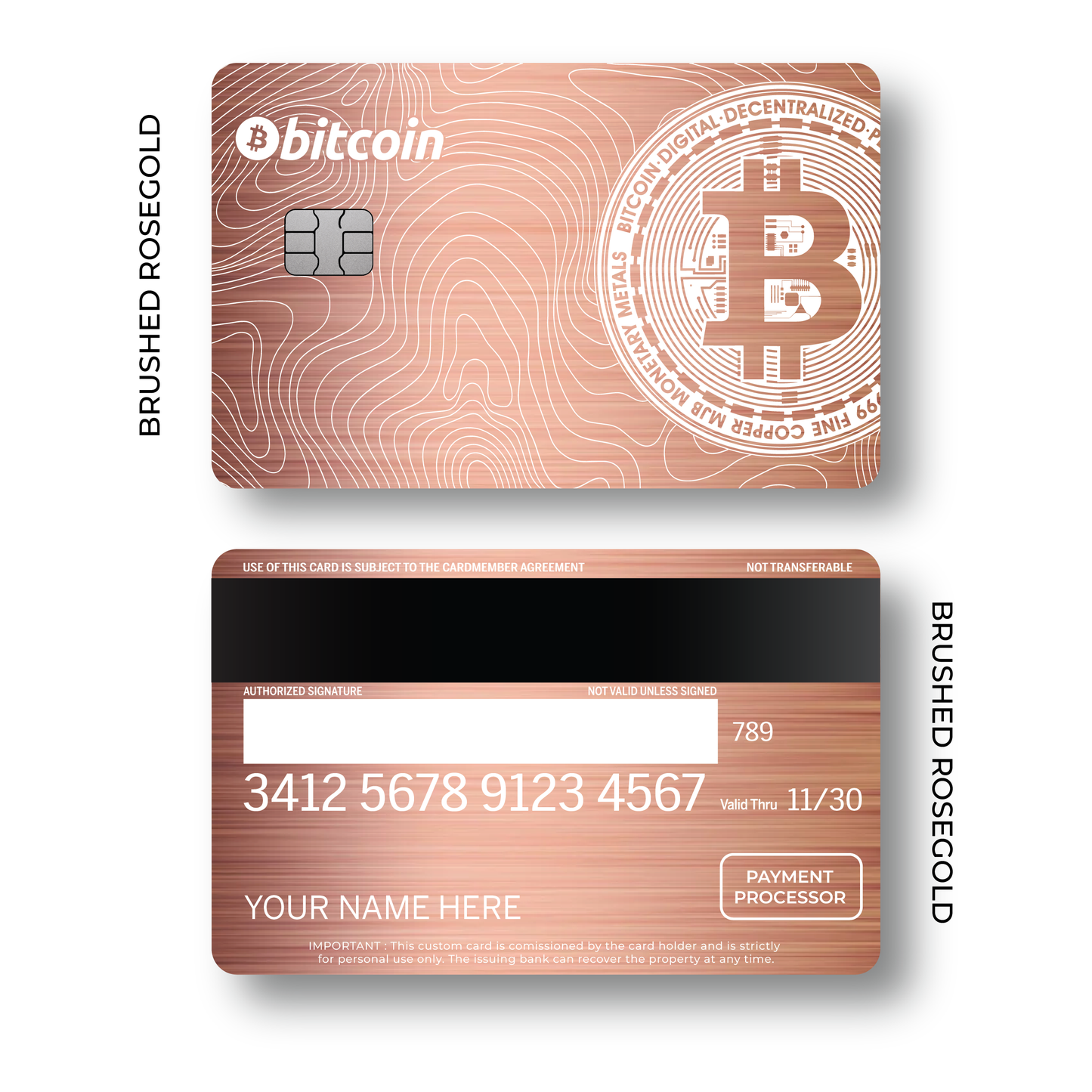 Metal Card Bitcoin V1