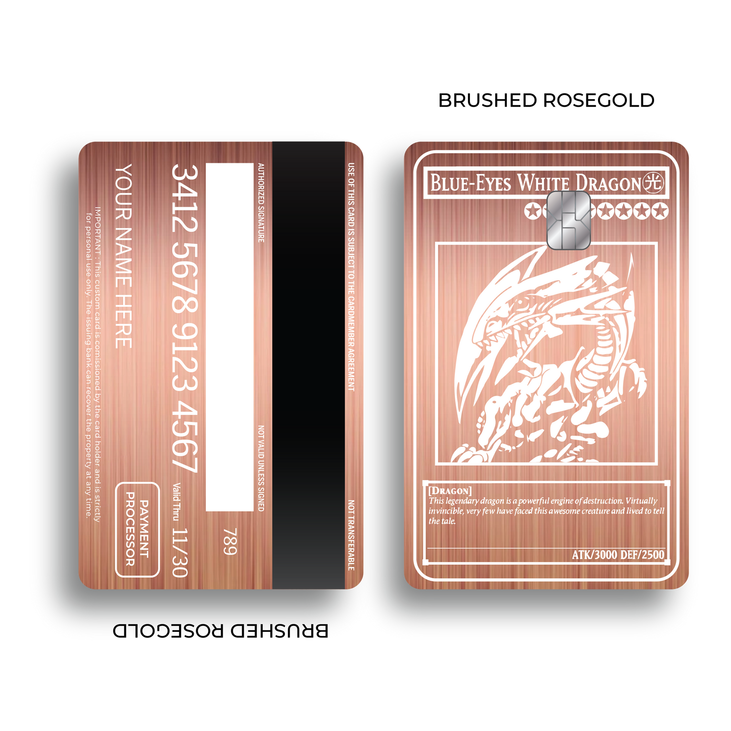 Metal Card Blue Eyes V2