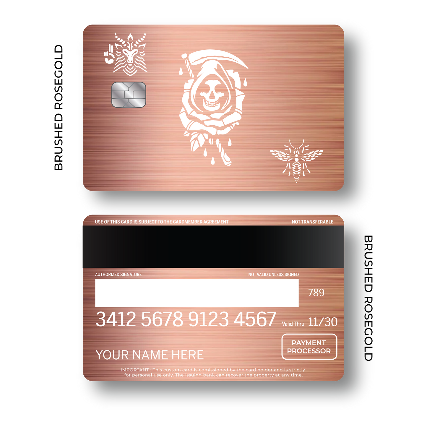 Metal Card Death