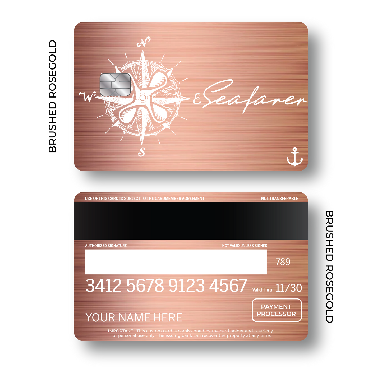 Metal Card Seafarer