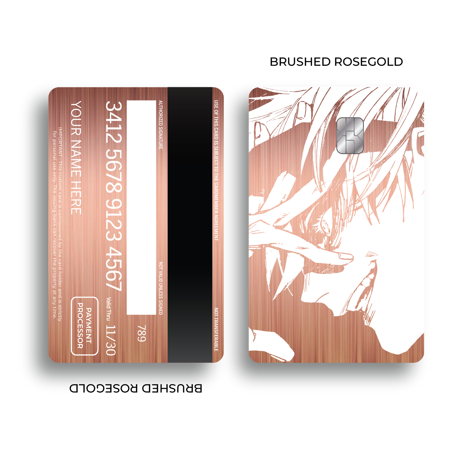 Metal Card Gojo Domain