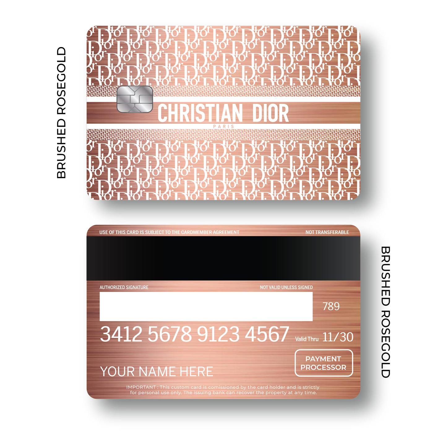 Metal Card Díor