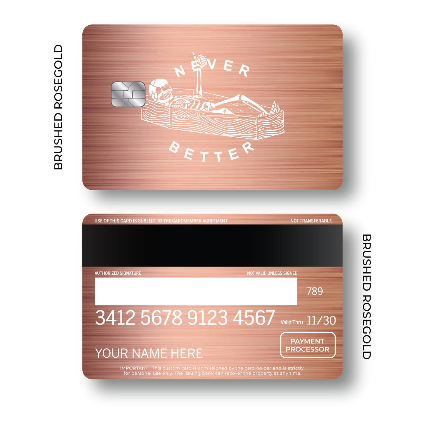 Metal Card Never Better