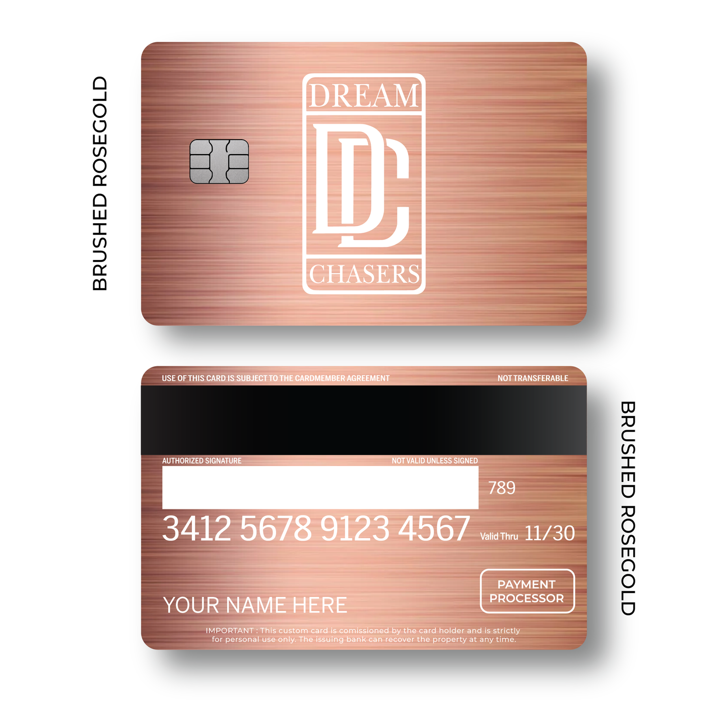 Metal Card Dream Chasers