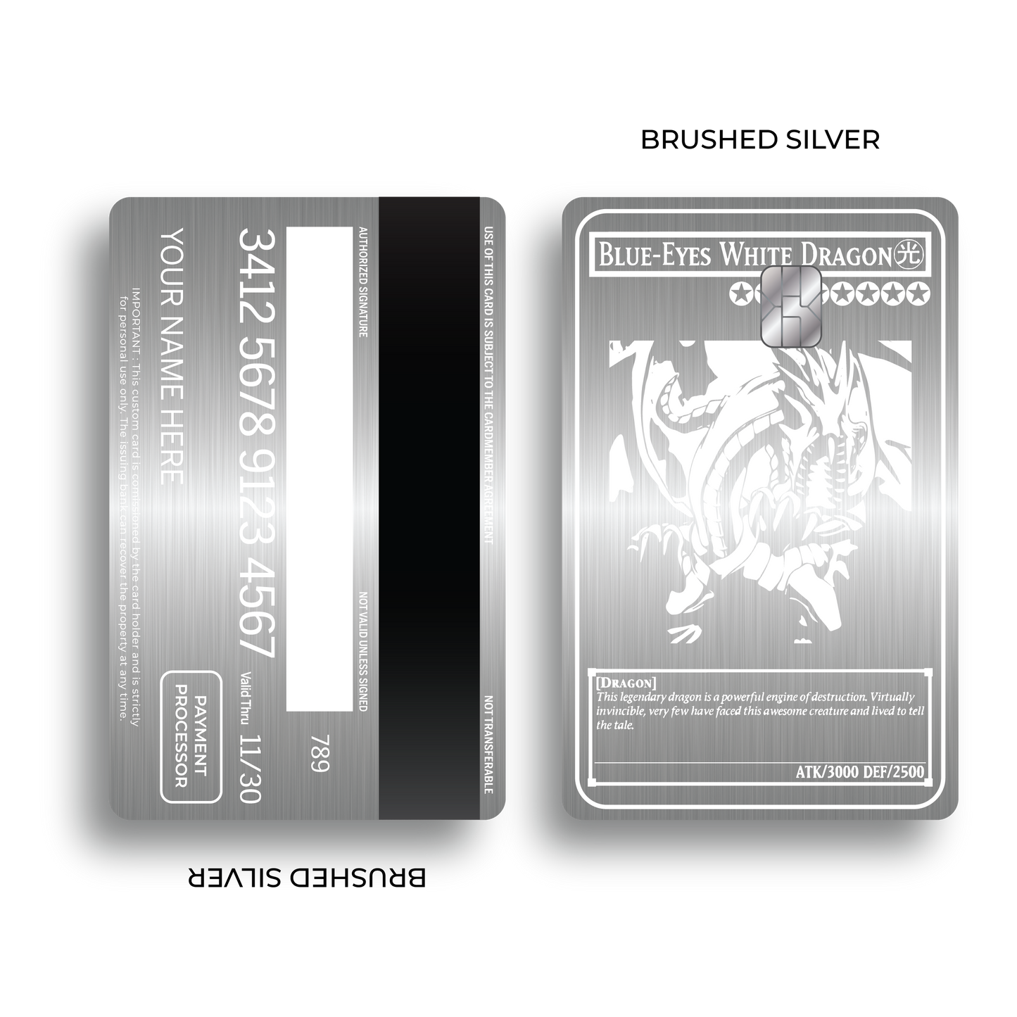 Metal Card Blue Eyes V1