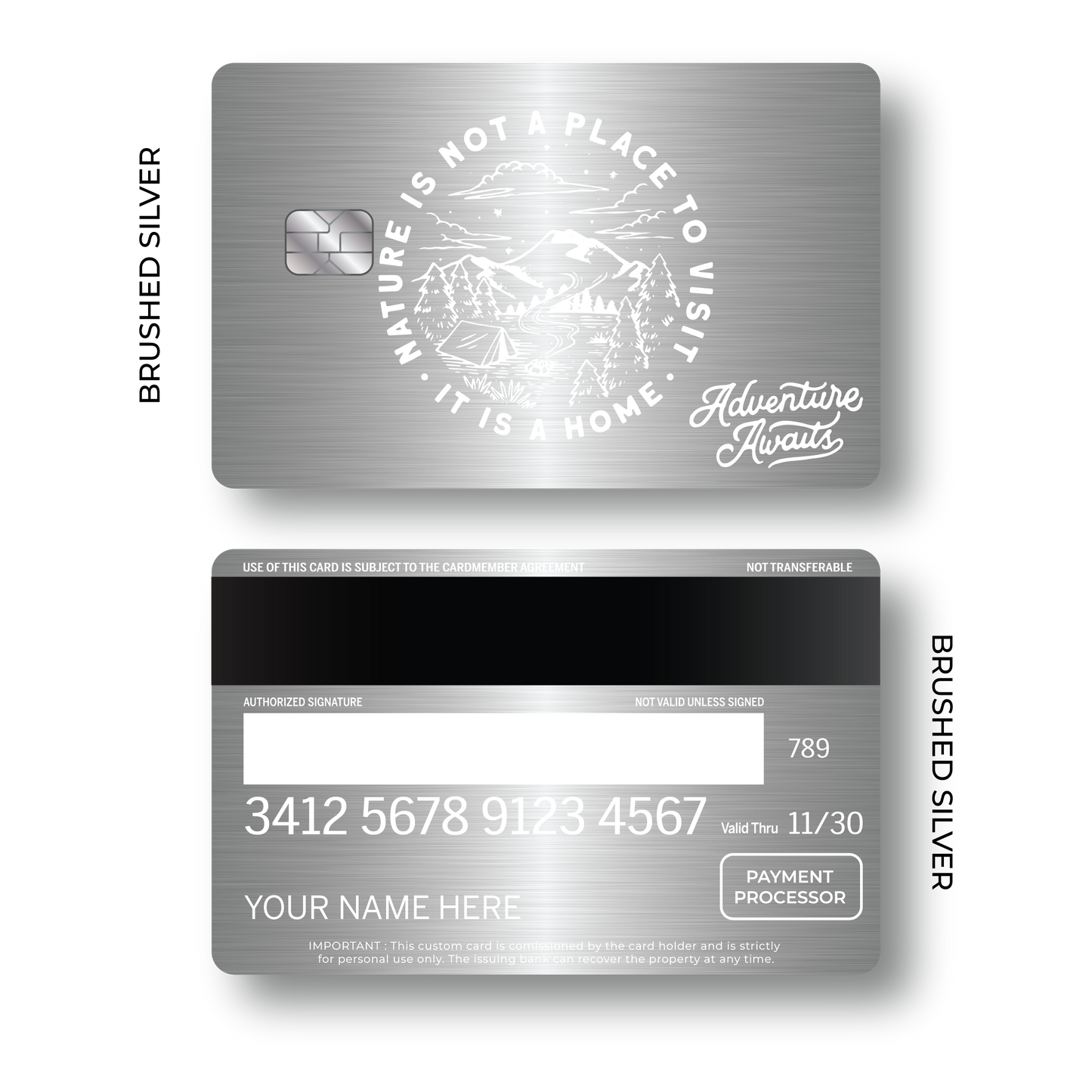 Metal Card Adventure Awaits