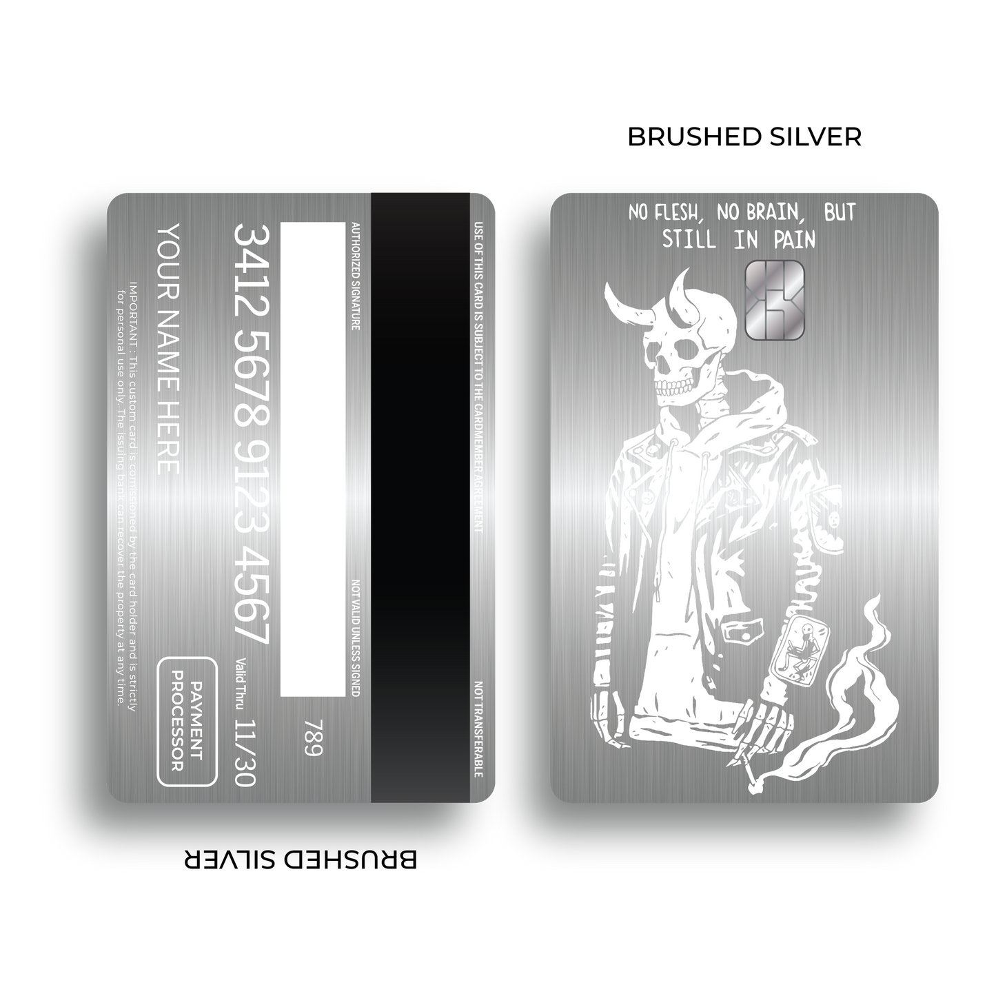 Metal Card Still in Pain