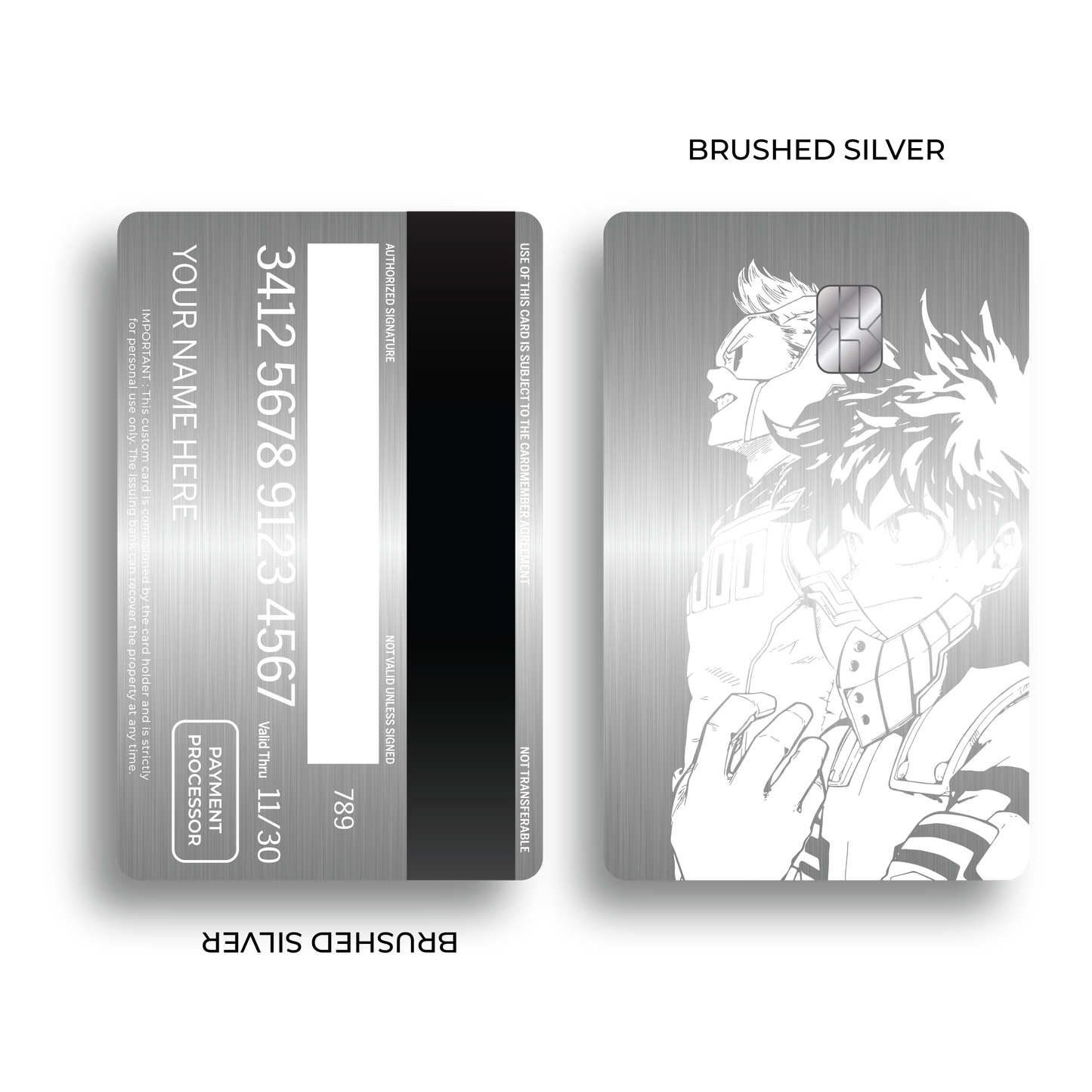 Metal Card Midoriya and Togata