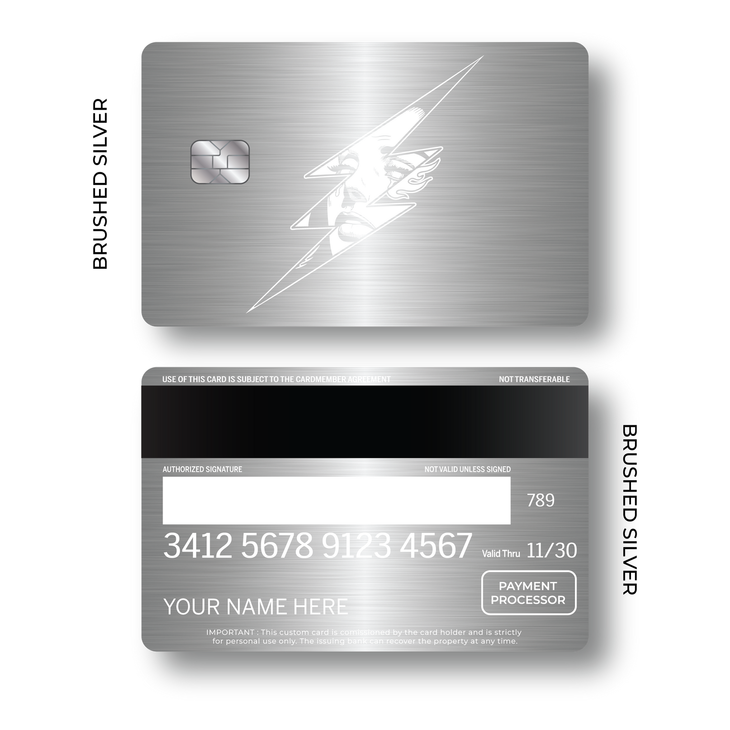 Metal Card Bolt