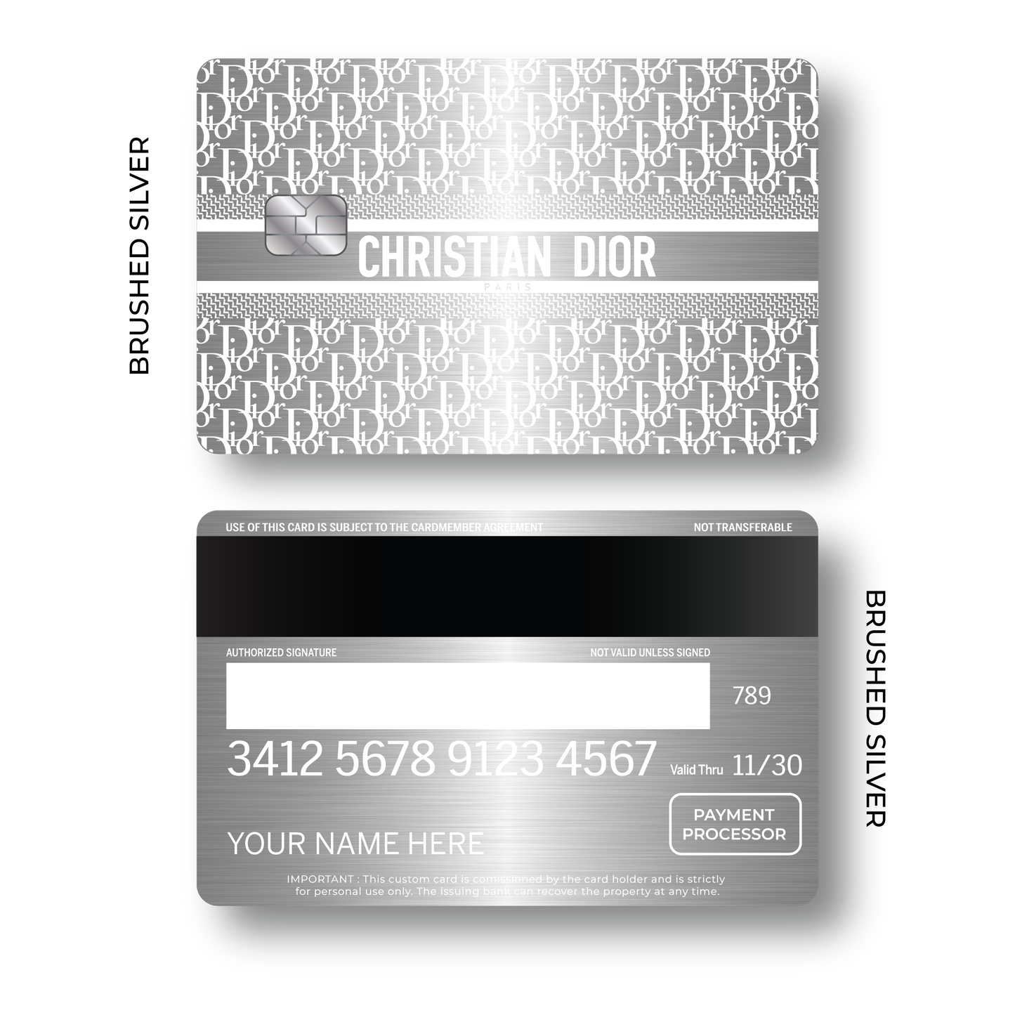 Metal Card Díor