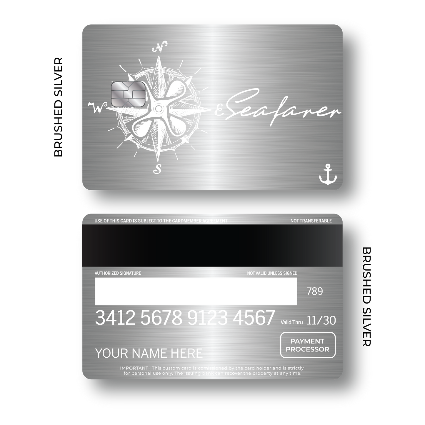 Metal Card Seafarer