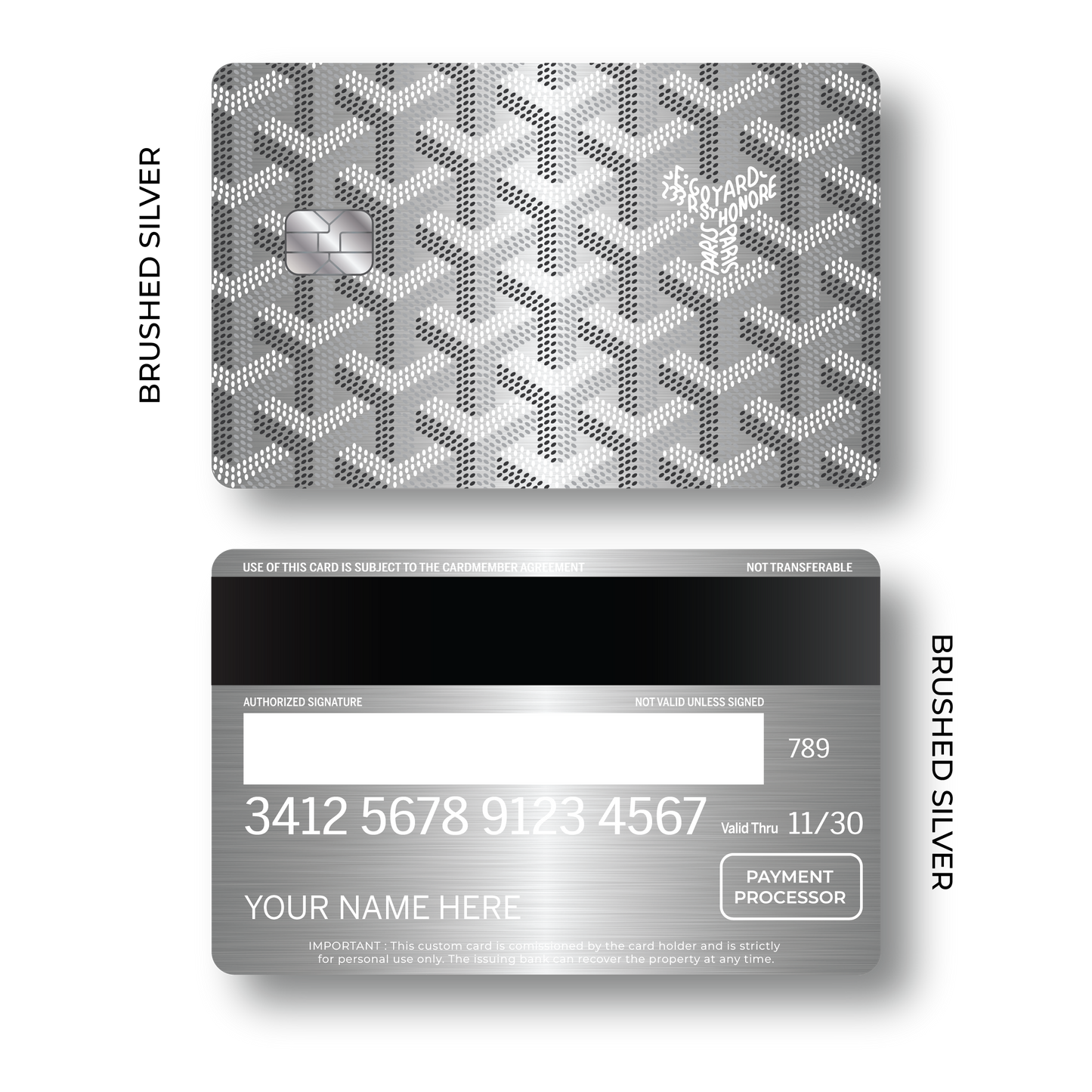 Metal Card Goyard