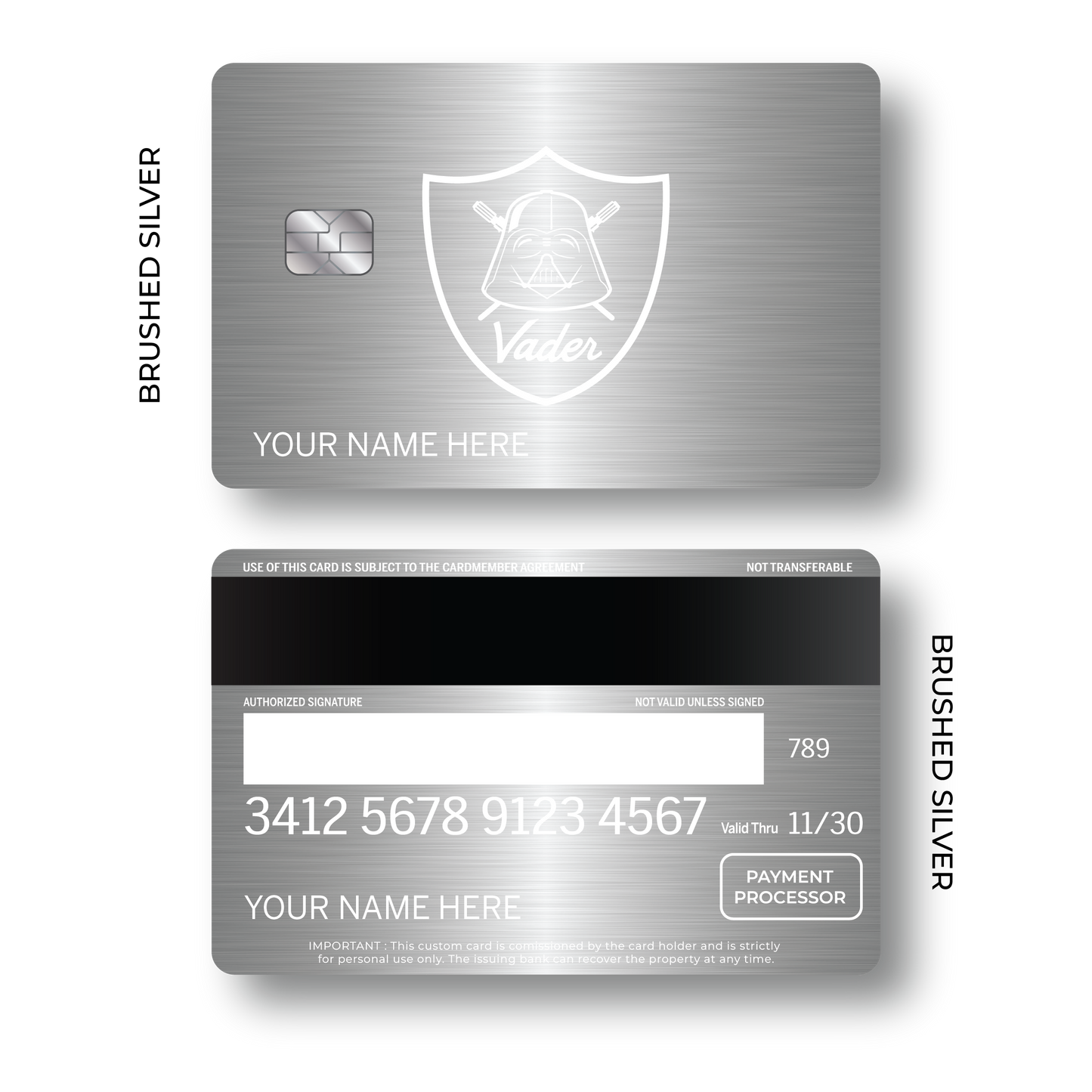Metal Card Vader